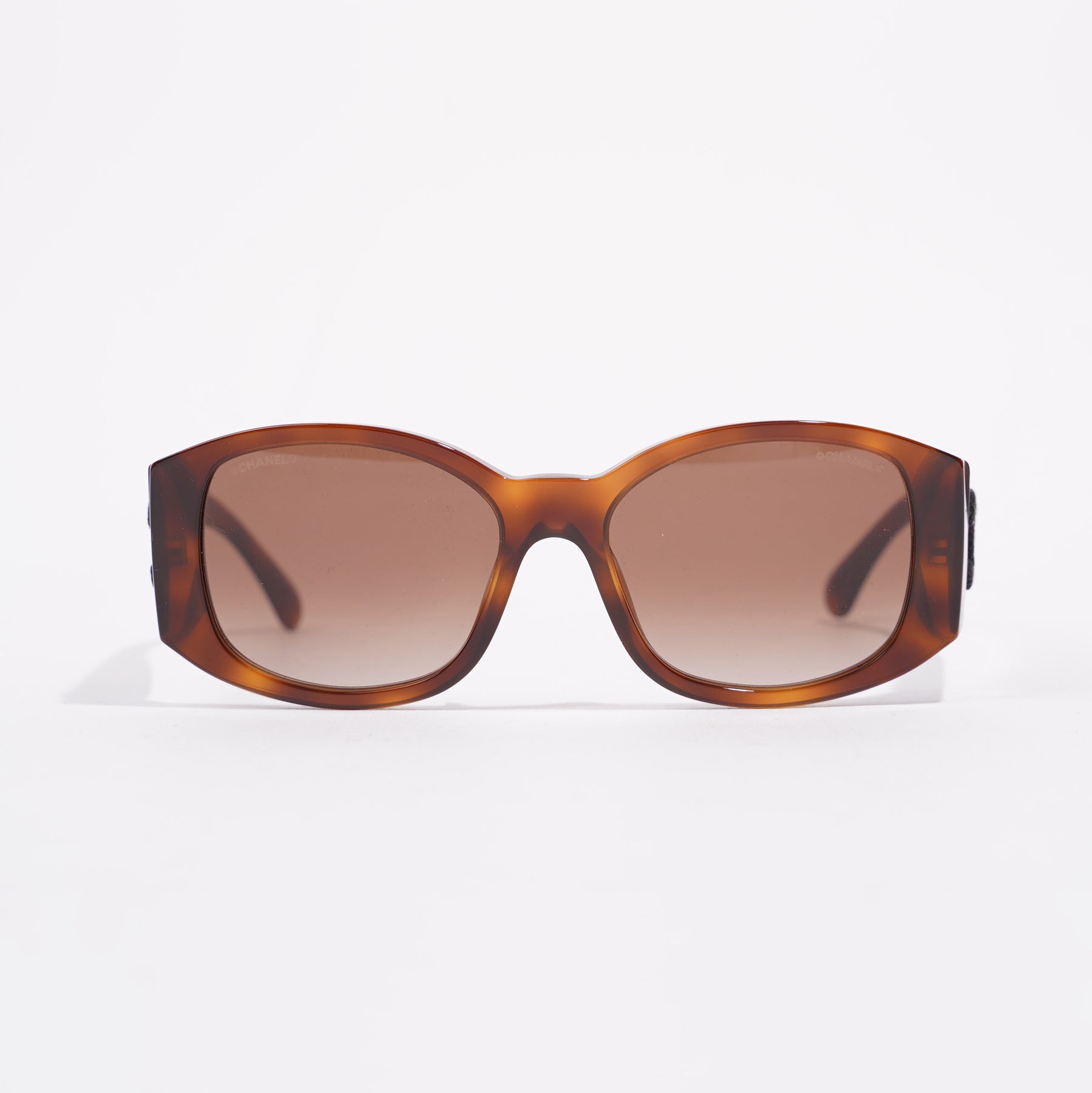 Chanel Womens 5450 Sunglasses Tortoise Shell 140 – Luxe Collective
