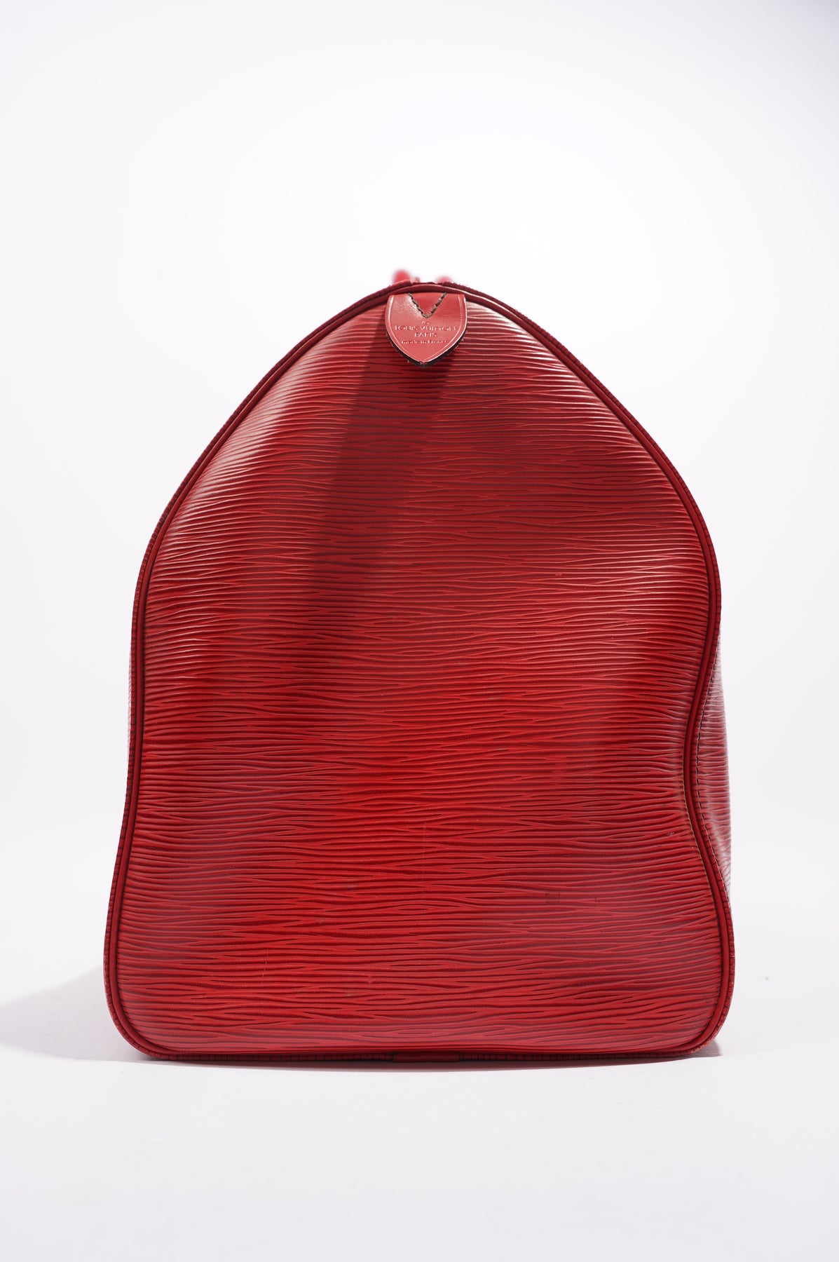 Louis Vuitton Red Epi Leather Keepall 50 Travel Bag - LAR Vintage