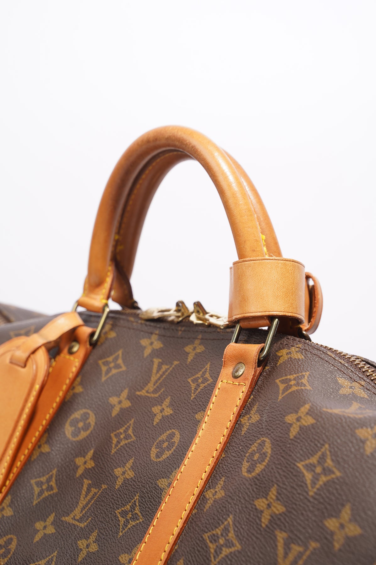 Louis Vuitton Vintage Monogram Canvas Keepall Bandouliere 60