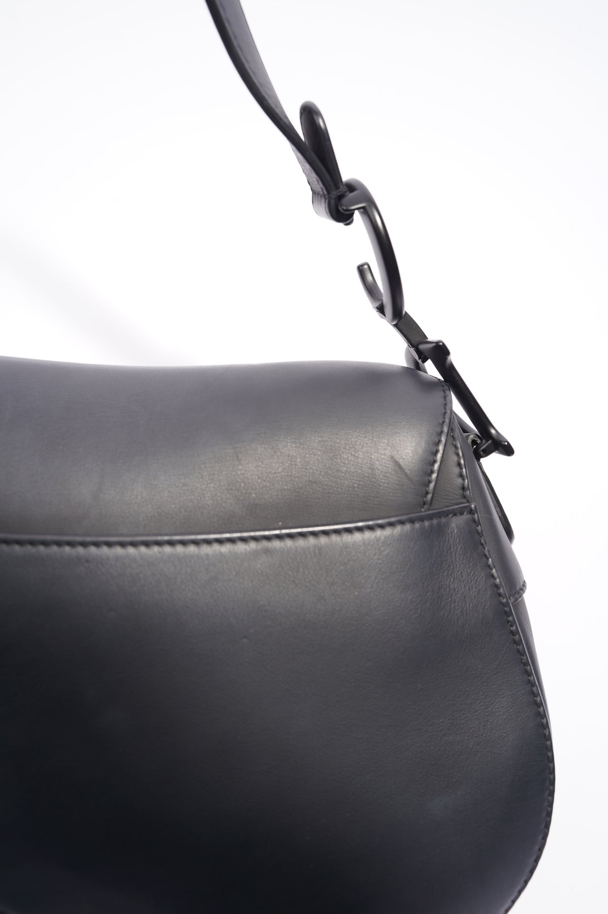 Christian Dior Saddle Bag Black Leather – Luxe Collective