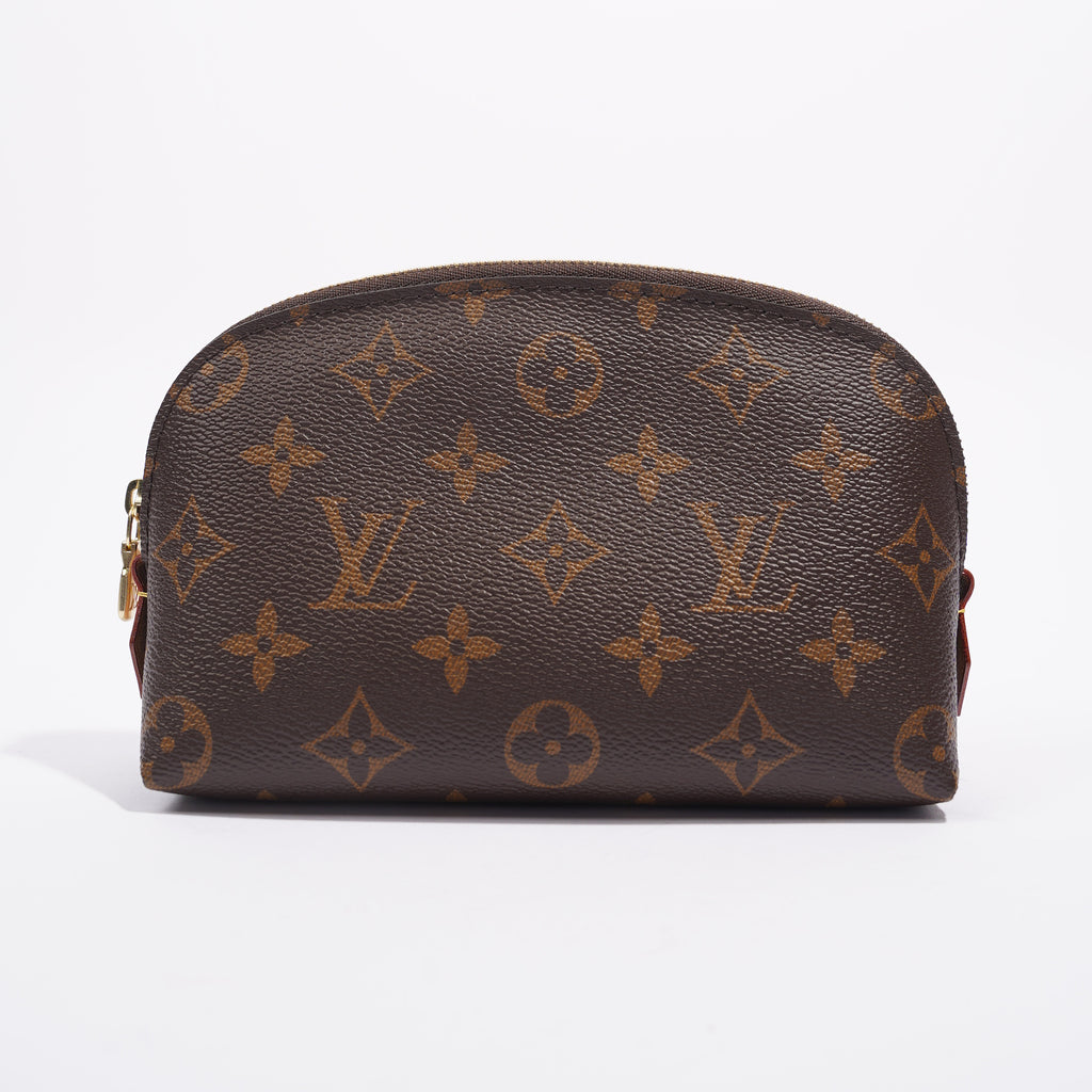 LOUIS VUITTON Cream Giant Monogram Empriente Cosmetic Pouch PM