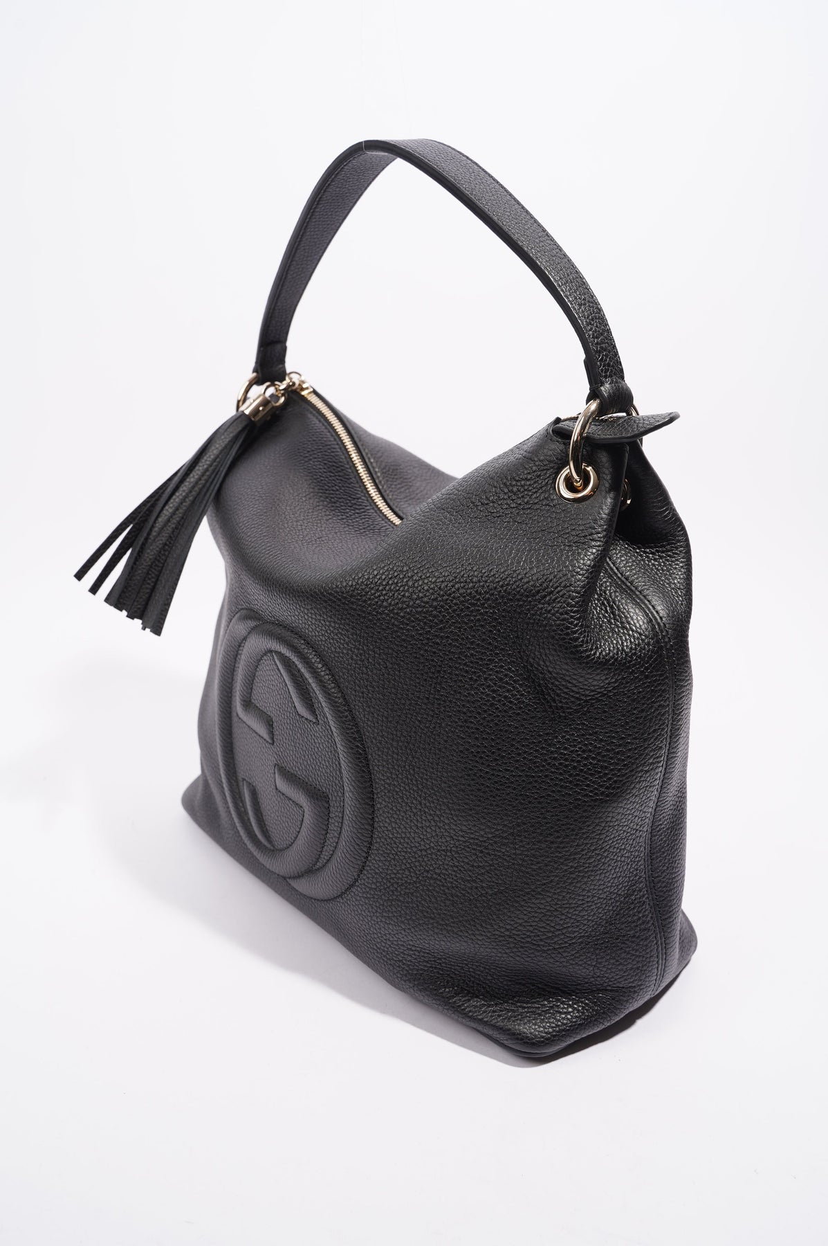 Gucci soho discount hobo bag black