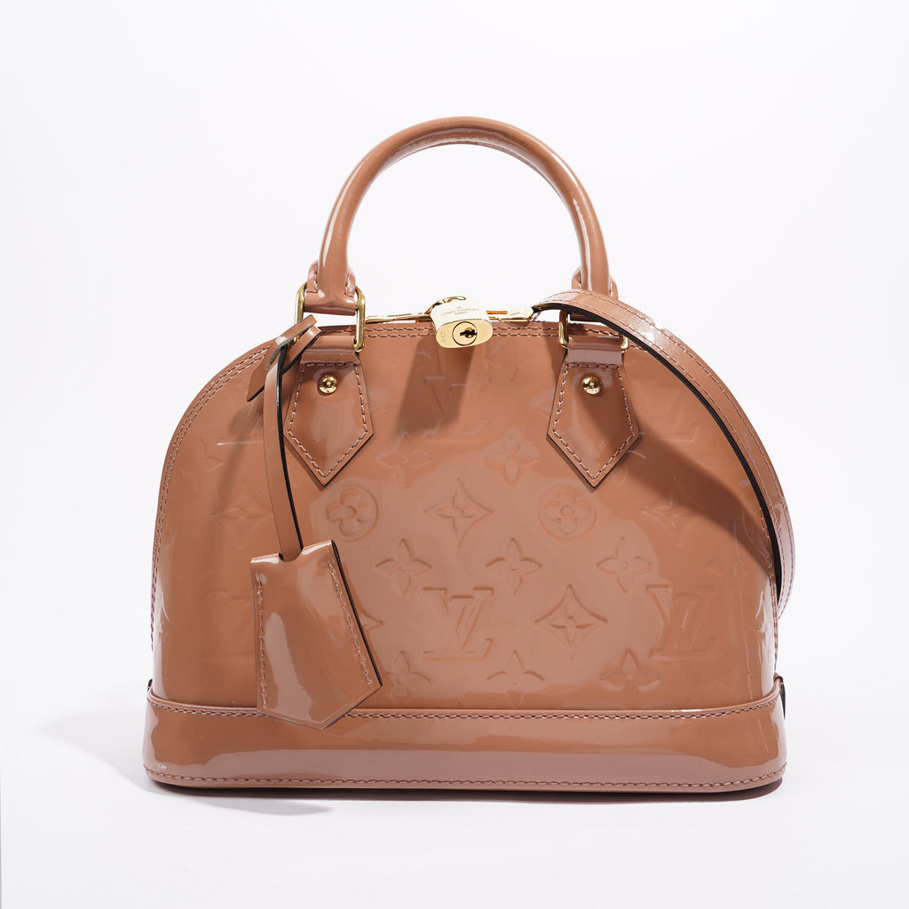 LV Alma BB Vernis Rose Velour  Lv alma bb, Lv alma, Bags handbags