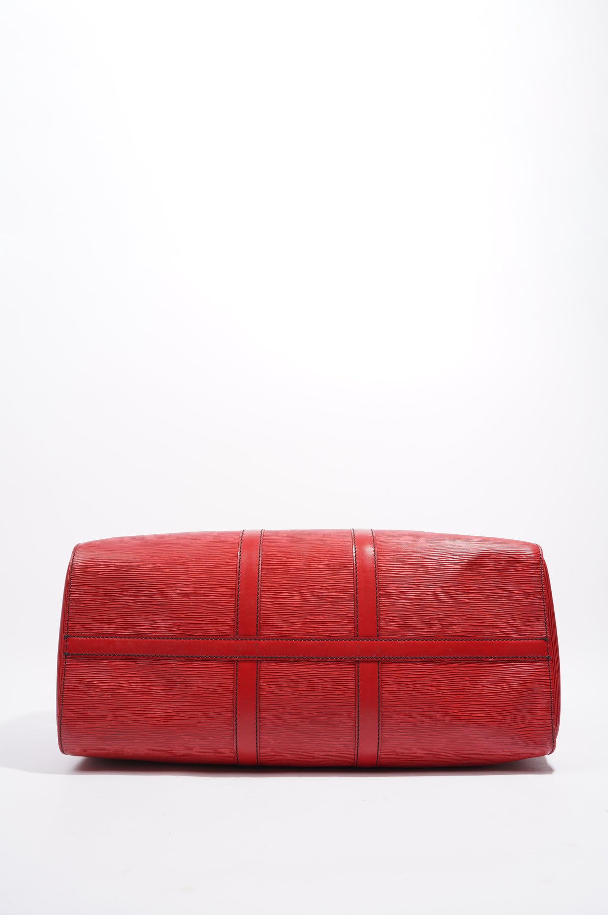 Vintage Louis Vuitton Red Epi Leather Keepall 45 Bag VI0911 030123