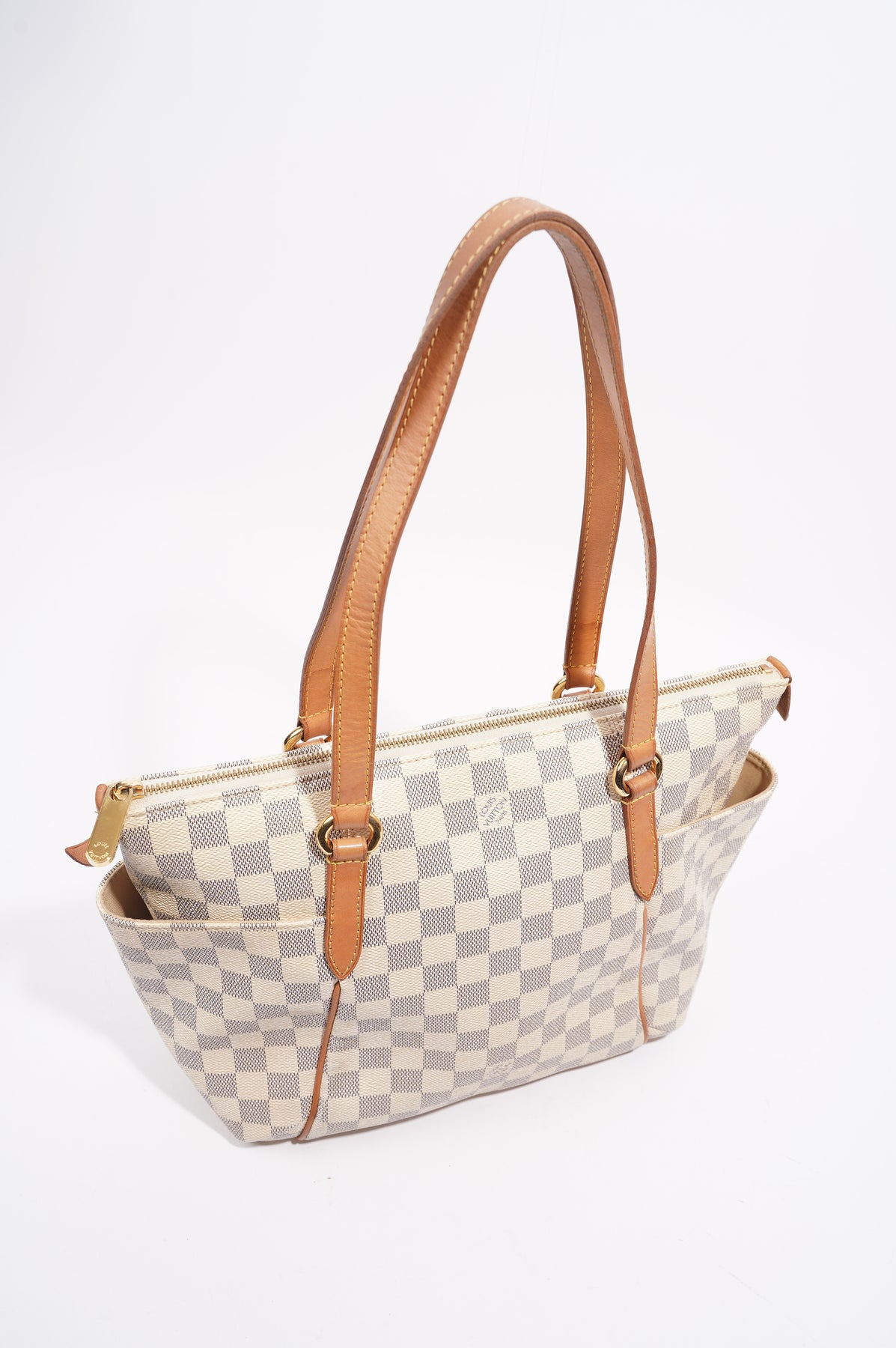 LOUIS VUITTON Damier Azur Canvas Totally PM Shoulder Bag