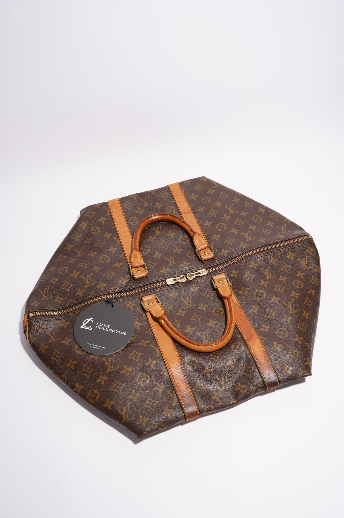 Louis Vuitton Womens Vintage Keepall Bandouliere Monogram Canvas