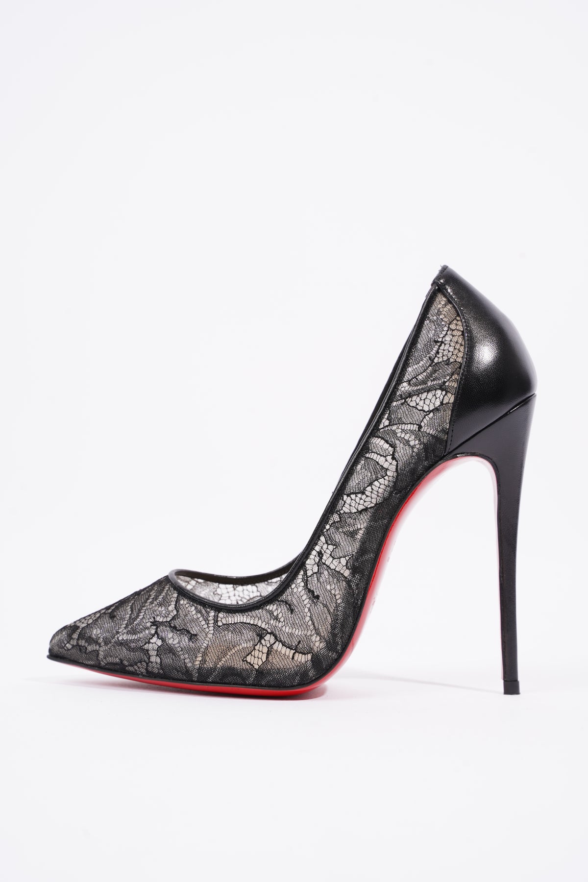 Black lace store louboutin heels