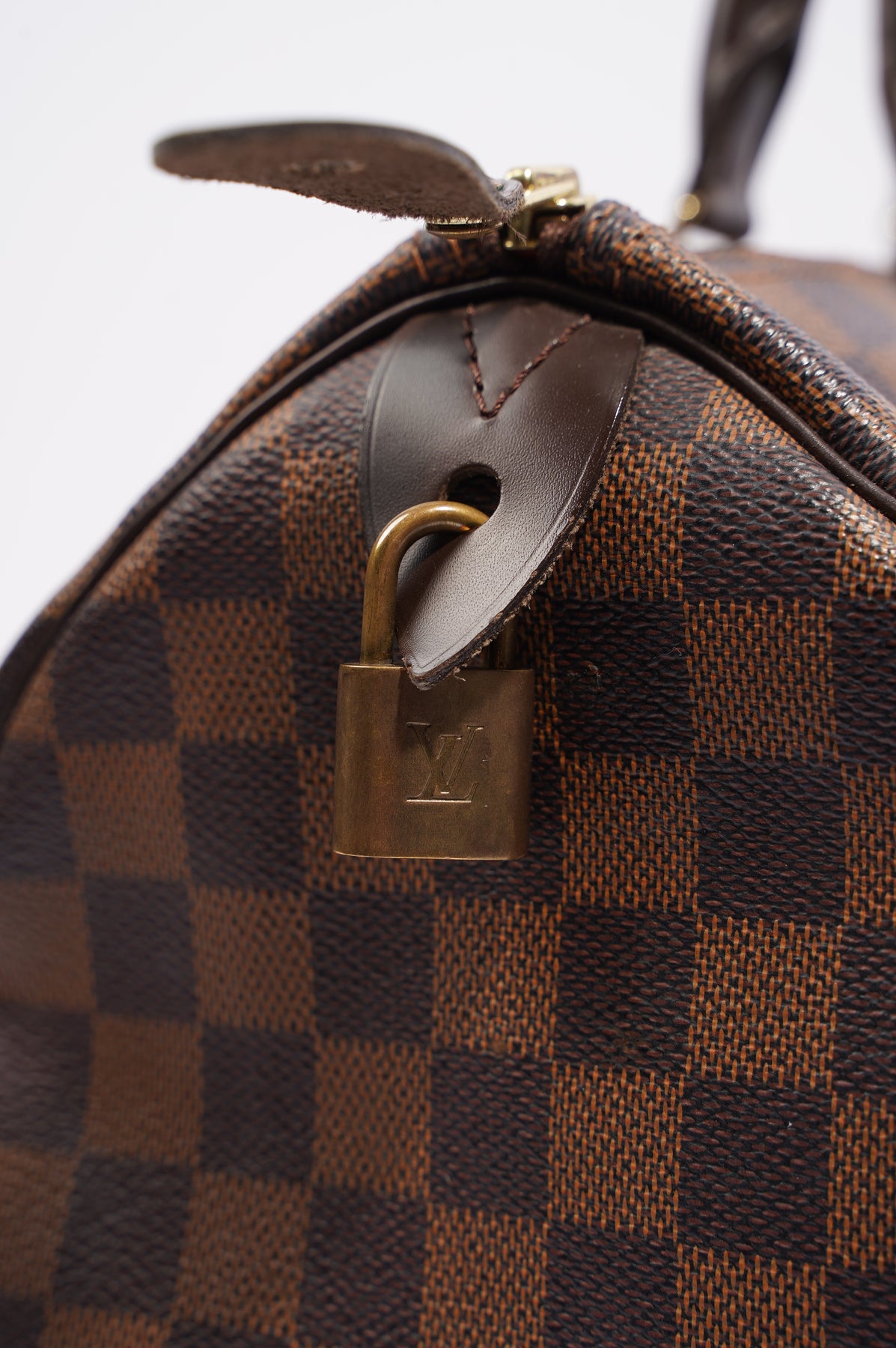 Louis Vuitton Womens Speedy Damier Ebene 35 – Luxe Collective