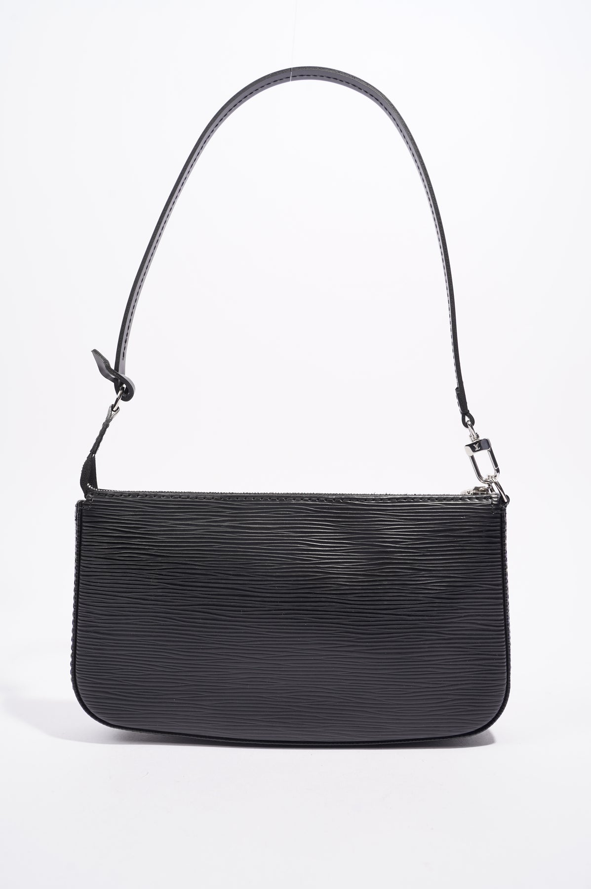 Pochette accessoire patent leather handbag Louis Vuitton Blue in Patent  leather - 25271919