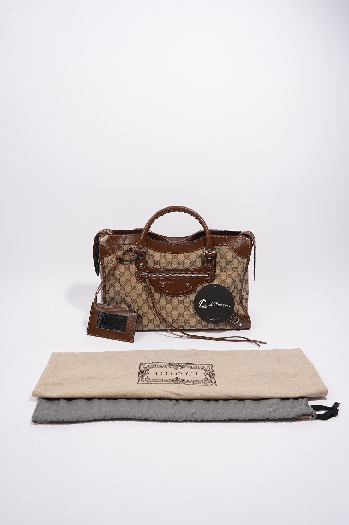 Gucci x Balenciaga The Hacker Project Medium Duffle Bag Beige