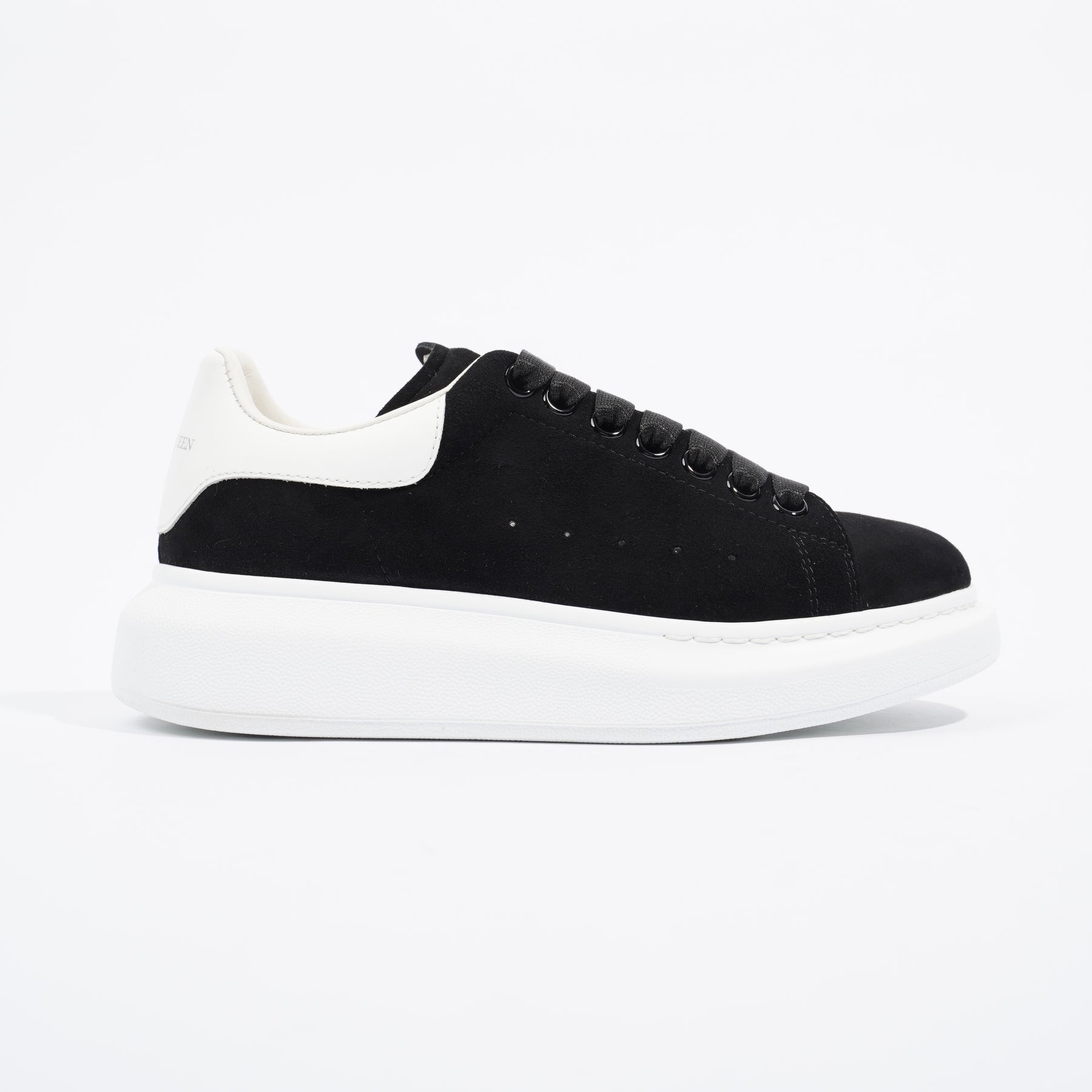 Alexander mcqueen hot sale velvet black sneakers