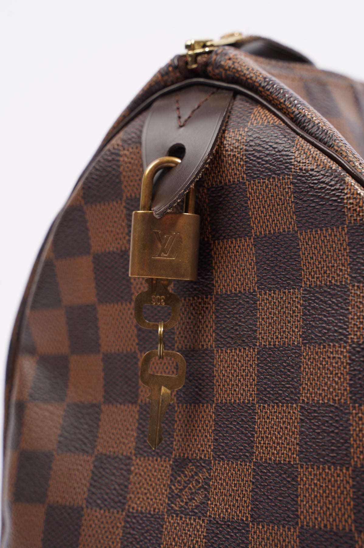 Louis Vuitton Womens Speedy Damier Ebene 35 – Luxe Collective