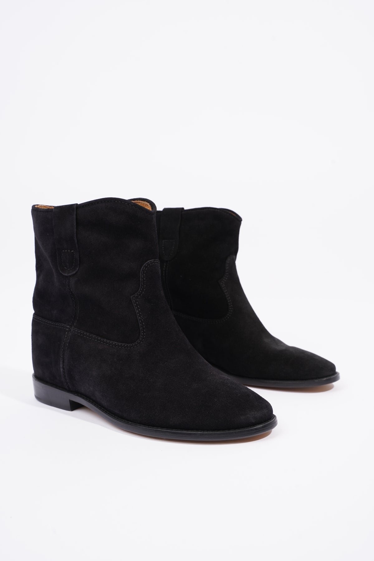 ISABEL MARANT Women's Ankle boots Suede in Black Size: EU 39