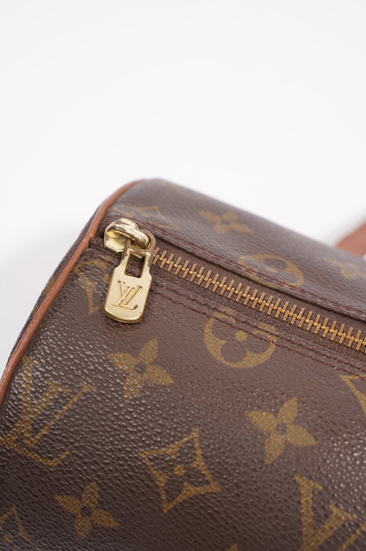 Papillon handbag Louis Vuitton Brown in Synthetic - 37472300