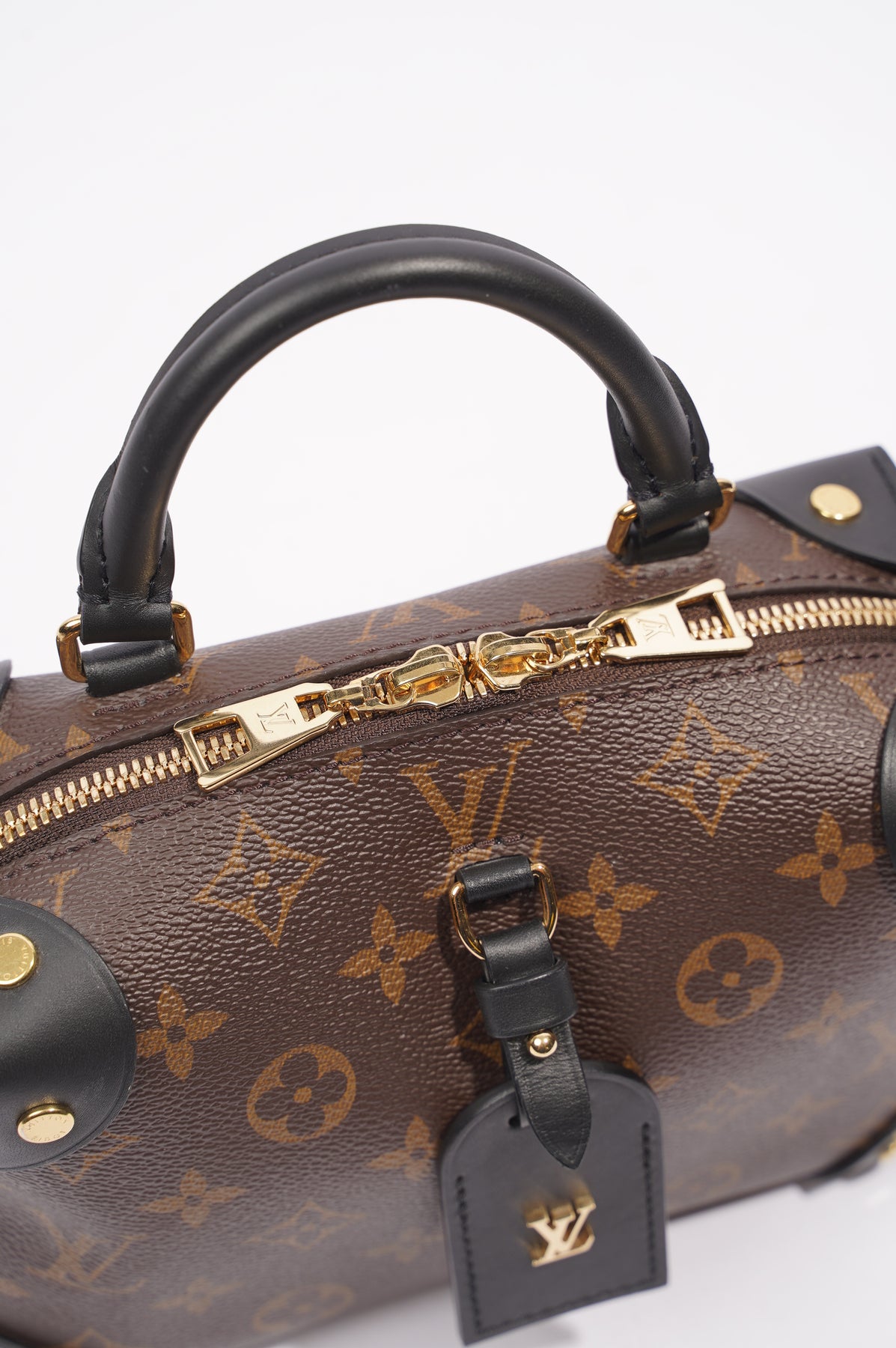 Louis Vuitton Petite Malle Souple Monogram Canvas Handbag