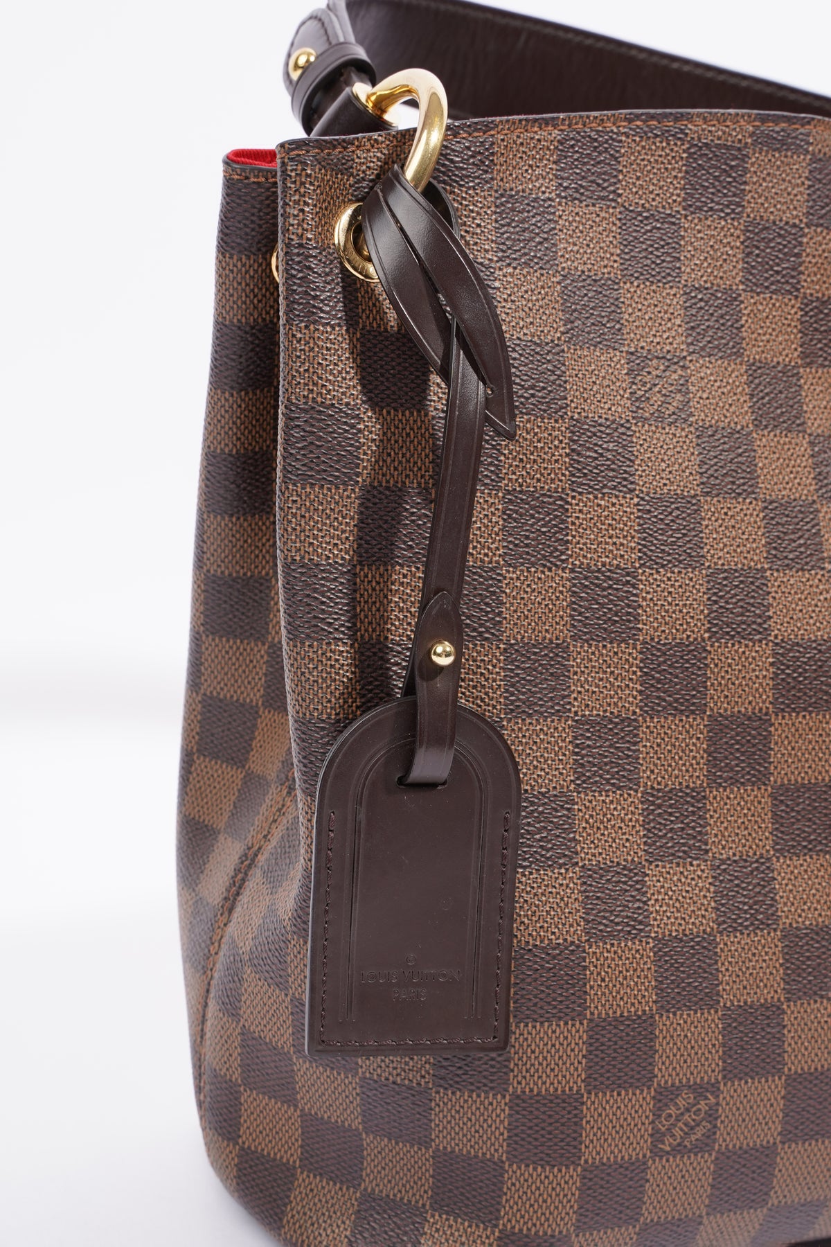 Graceful cloth bag Louis Vuitton Brown in Cloth - 35013514