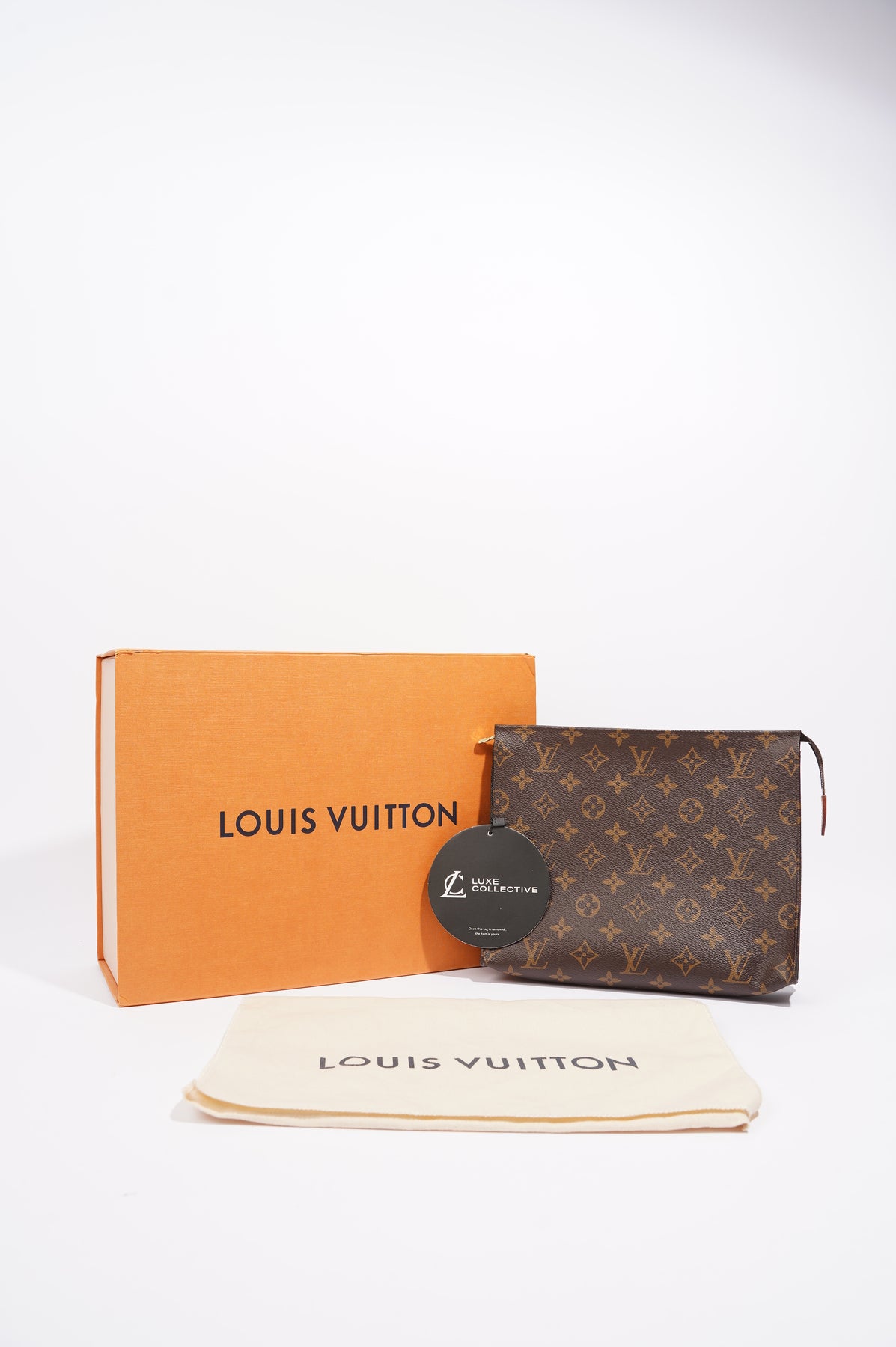 LOUIS VUITTON TOILETRY POUCH 26 – Caroline's Fashion Luxuries