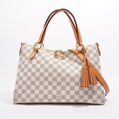 Louis Vuitton - Authenticated Lymington Handbag - Leather White for Women, Good Condition