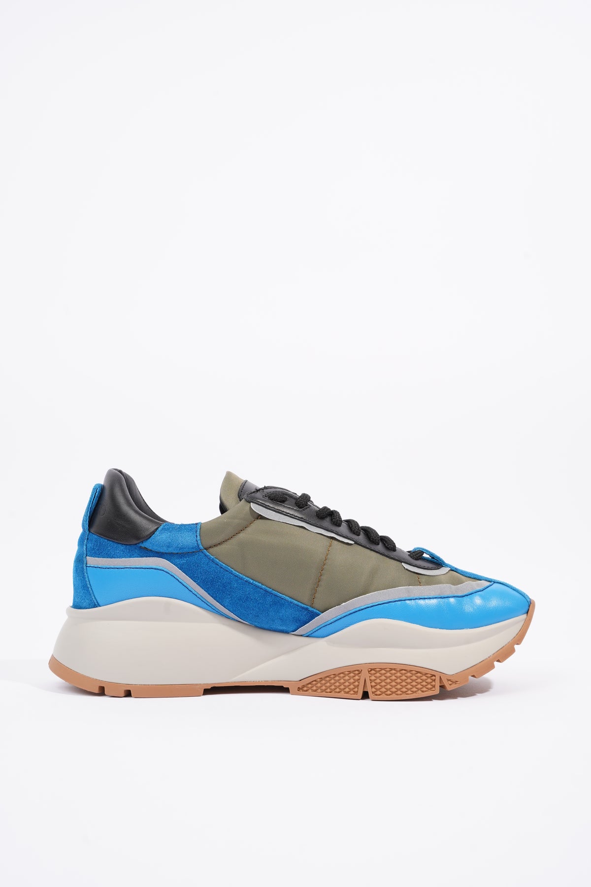 Jimmy Choo Womens Raine Khaki / Blue EU 39 / UK 6 – Luxe Collective