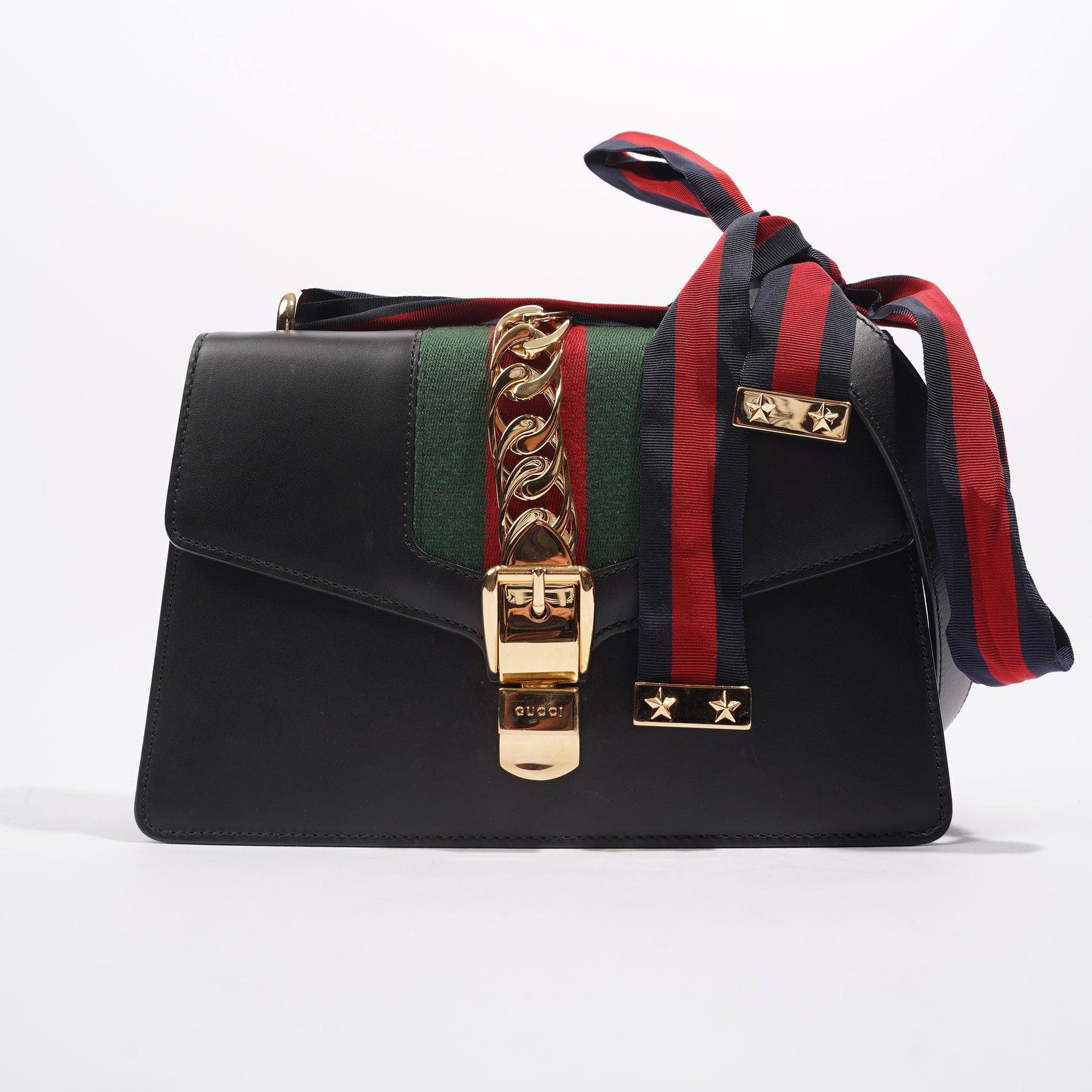 Gucci Small Sylvie Shoulder Bag 421882 Pre-Owned