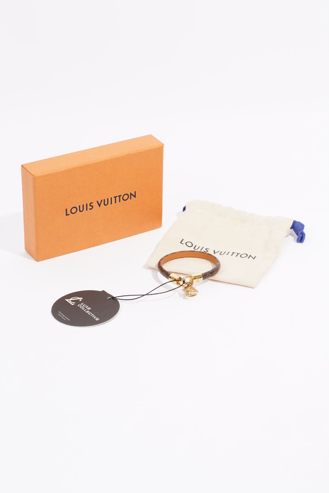 Louis Vuitton Womens Toupie Bracelet Monogram Canvas – Luxe Collective