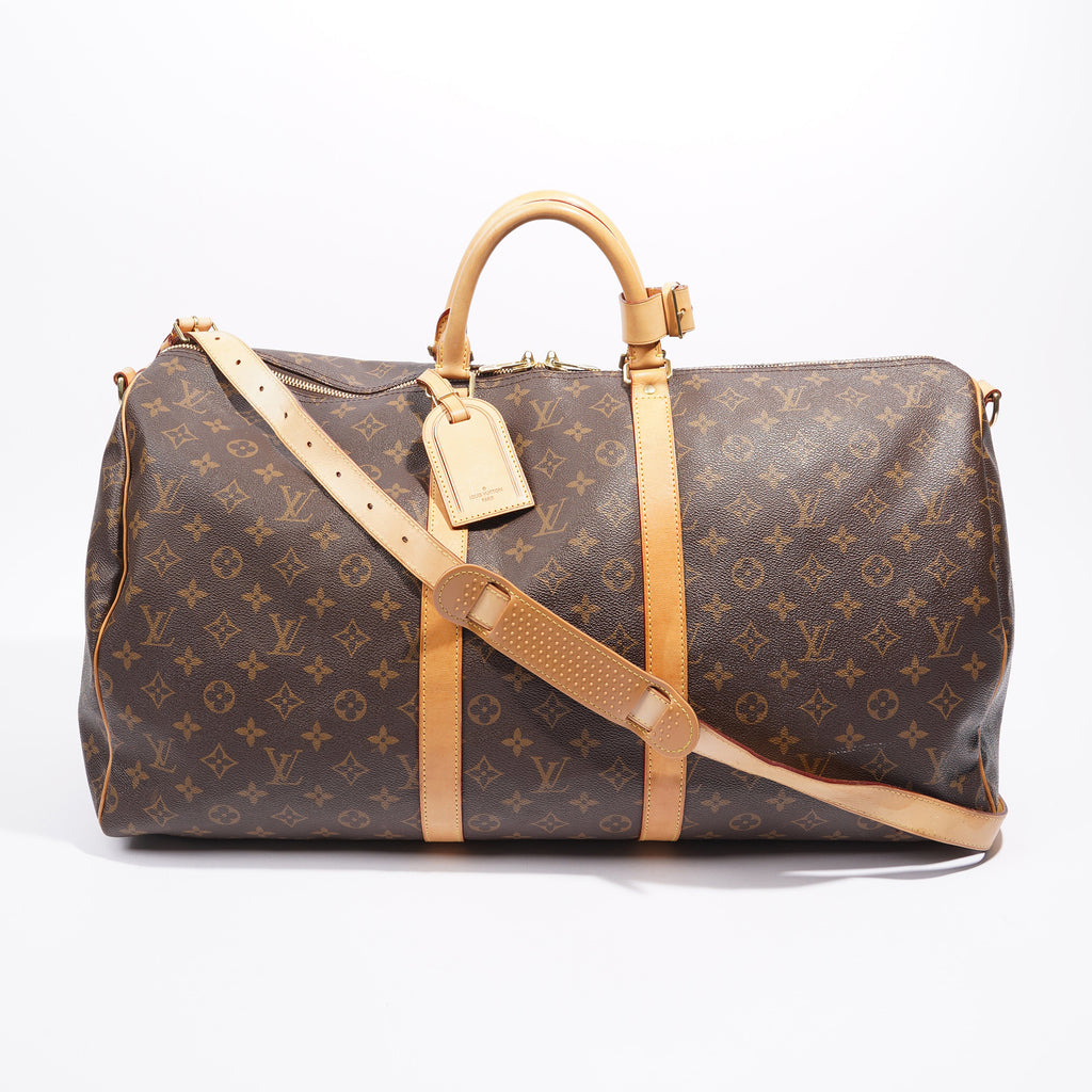 LOUIS VUITTON Monogram Keepall Bandouliere 55 1327342