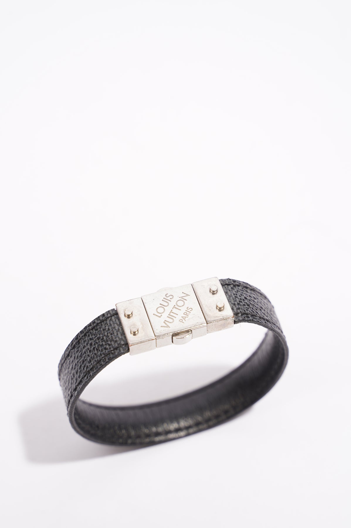 Louis Vuitton Mens Reversible Bracelet Damier Graphite – Luxe Collective
