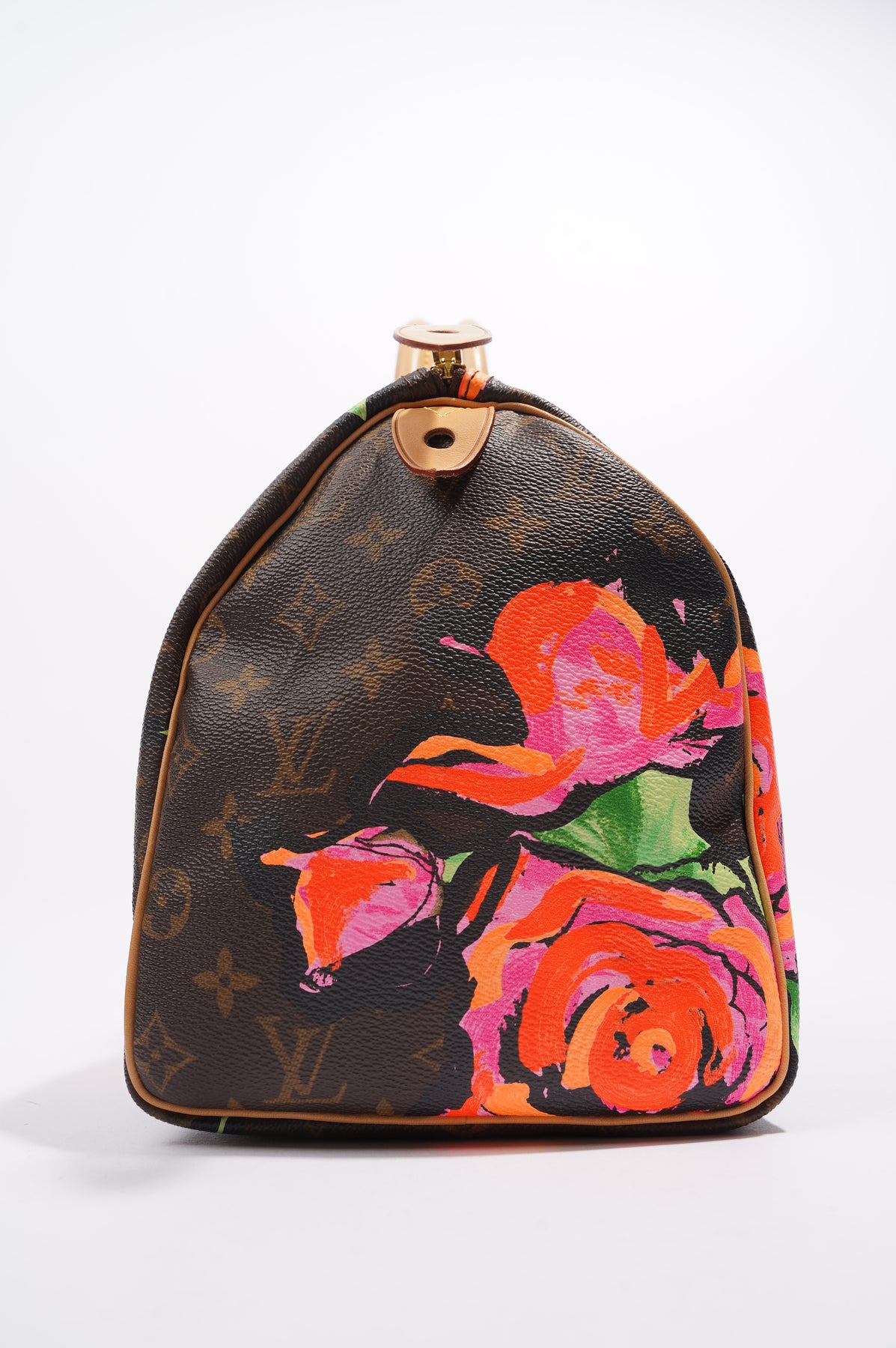 Louis Vuitton Womens Stephen Sprouse Speedy Monogram Roses 30