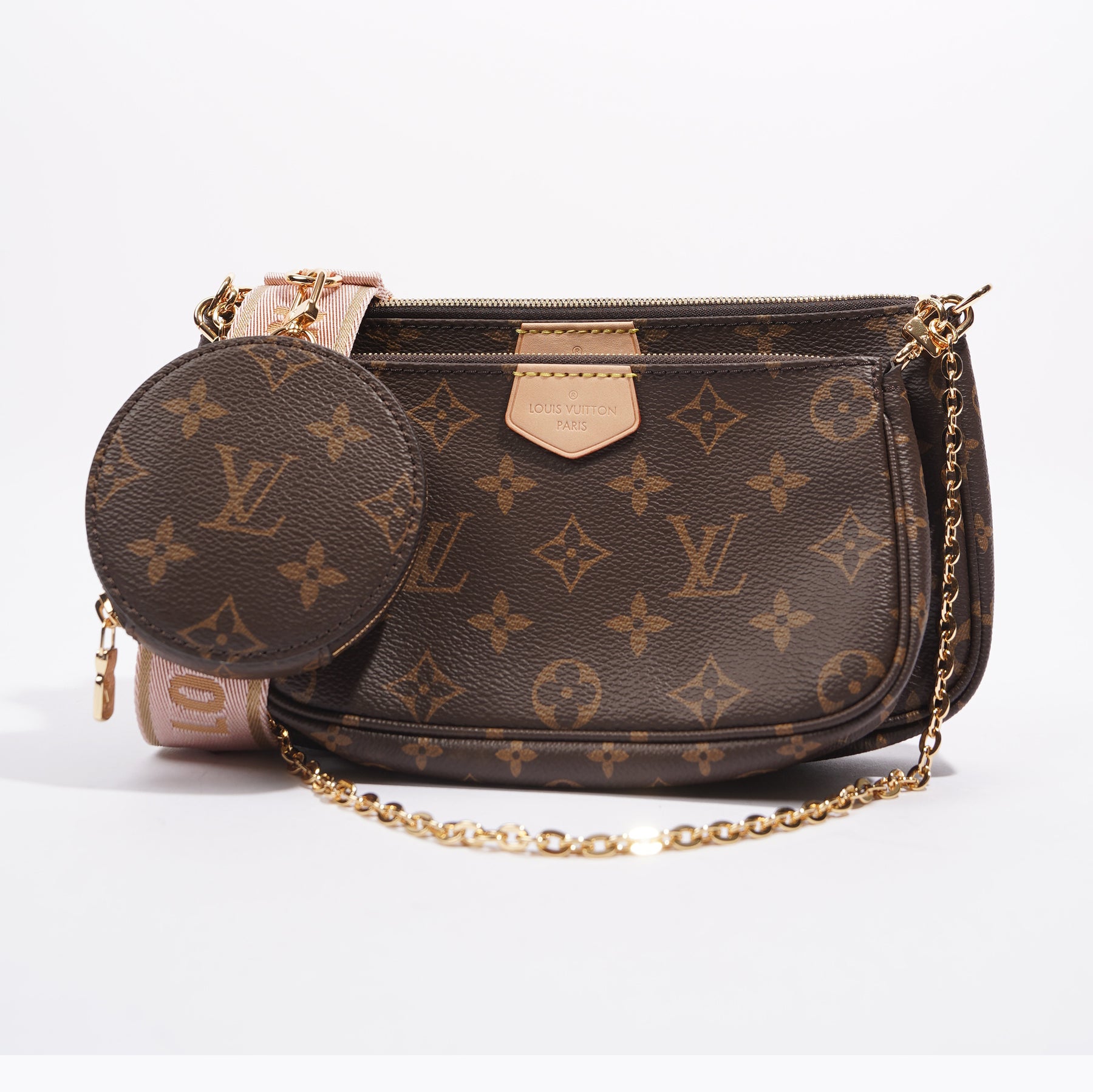 Louis Vuitton Multi Pochette Monogram Canvas Crossbody Bag (Shoulder bags,Cross  Body Bags)