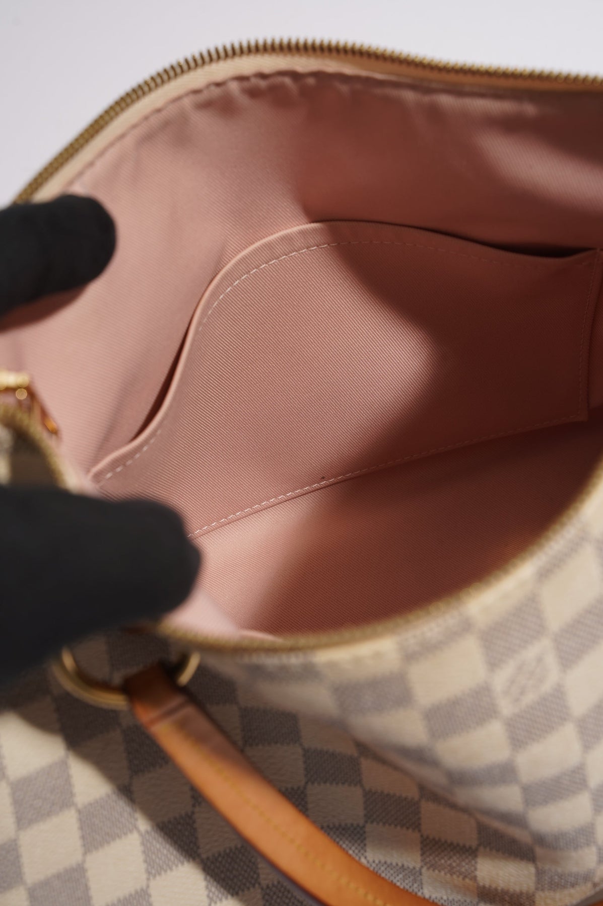 Louis Vuitton Womens Lymington Handbag Damier Azur Canvas – Luxe Collective