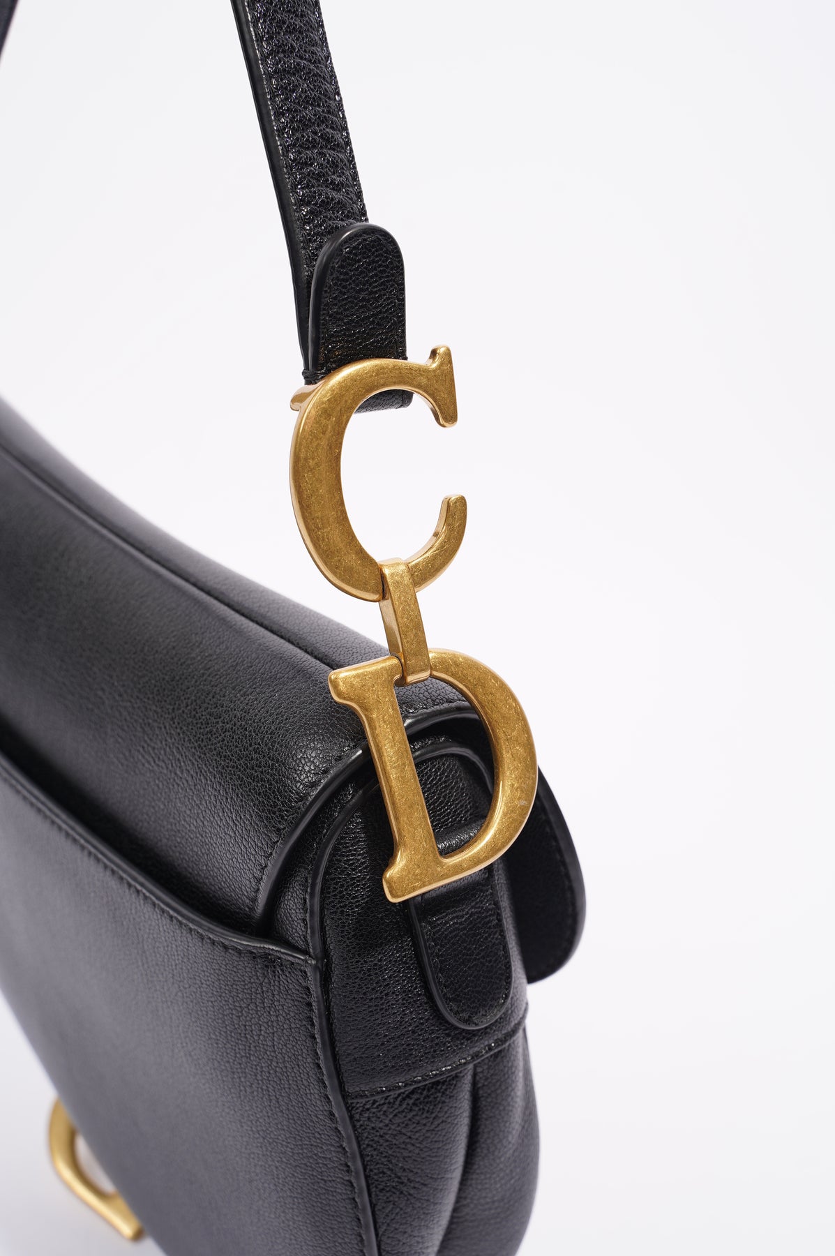 Christian Dior Womens Saddle Bag Black – Luxe Collective