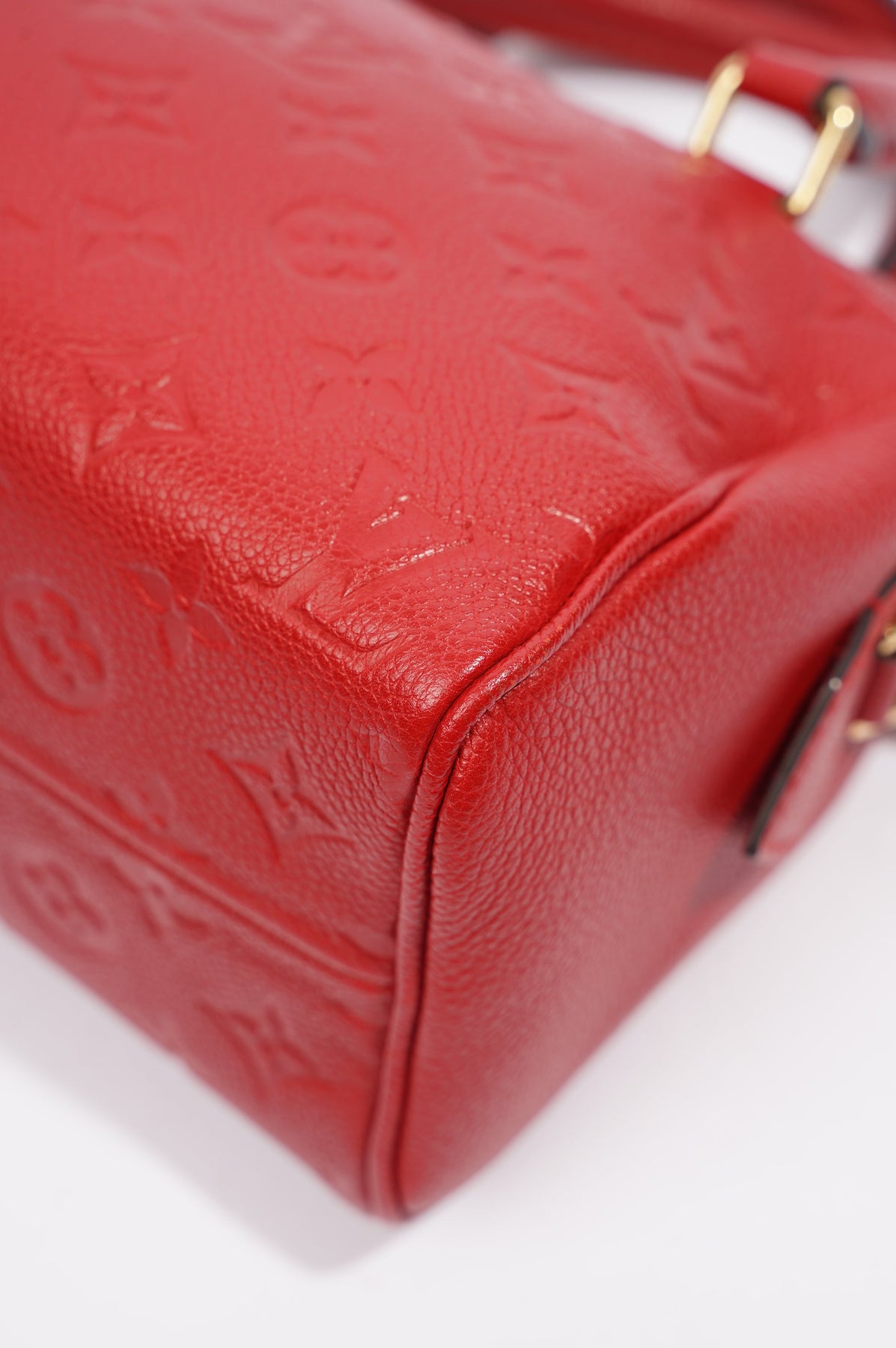 Speedy bandoulière cloth handbag Louis Vuitton Camel in Cloth - 33743641