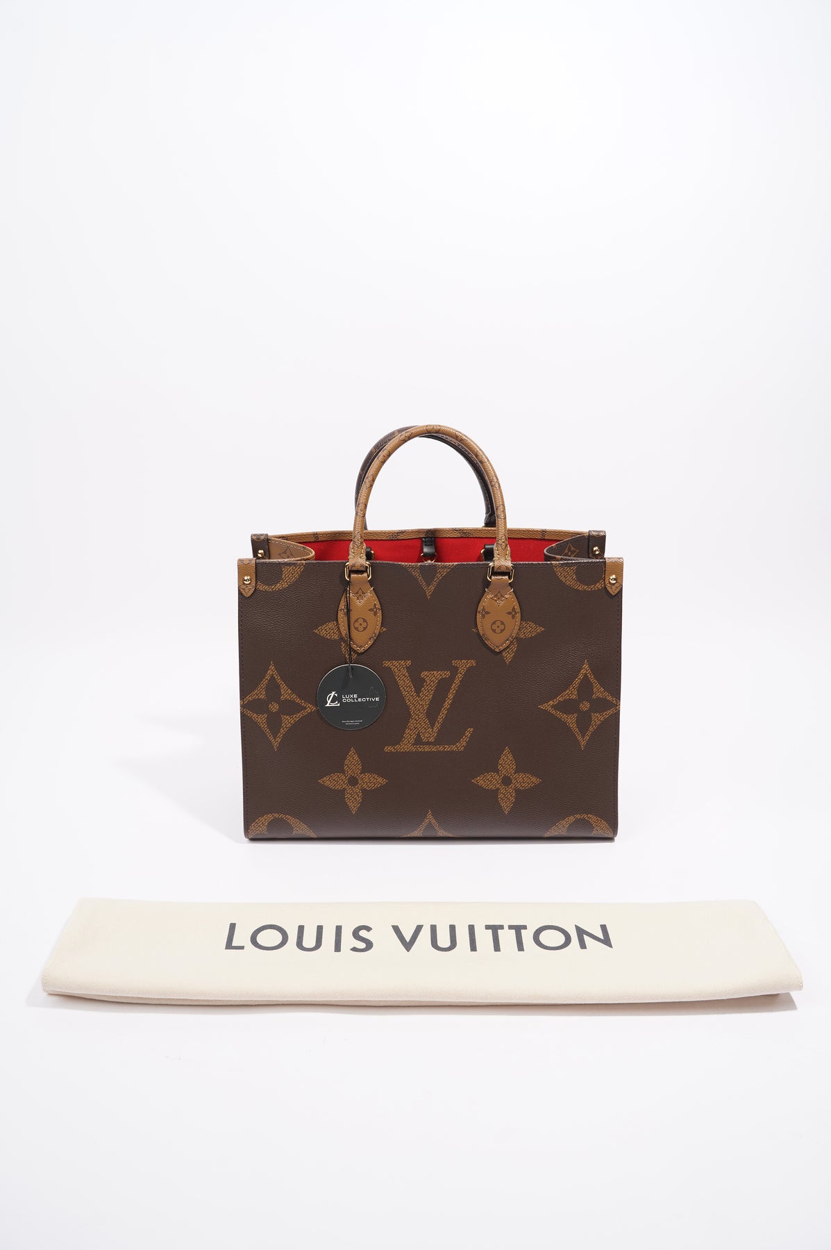 M45039 Louis Vuitton Monogram Reverse Onthego MM