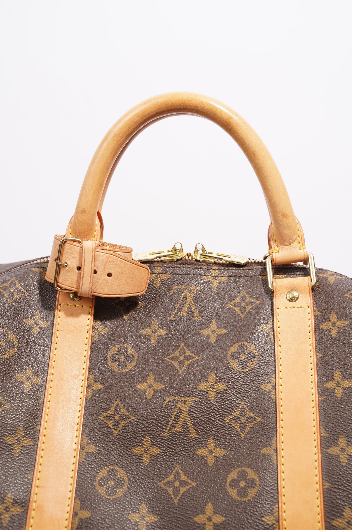 Louis Vuitton Vintage Monogram Canvas Keepall Bandouliere 60