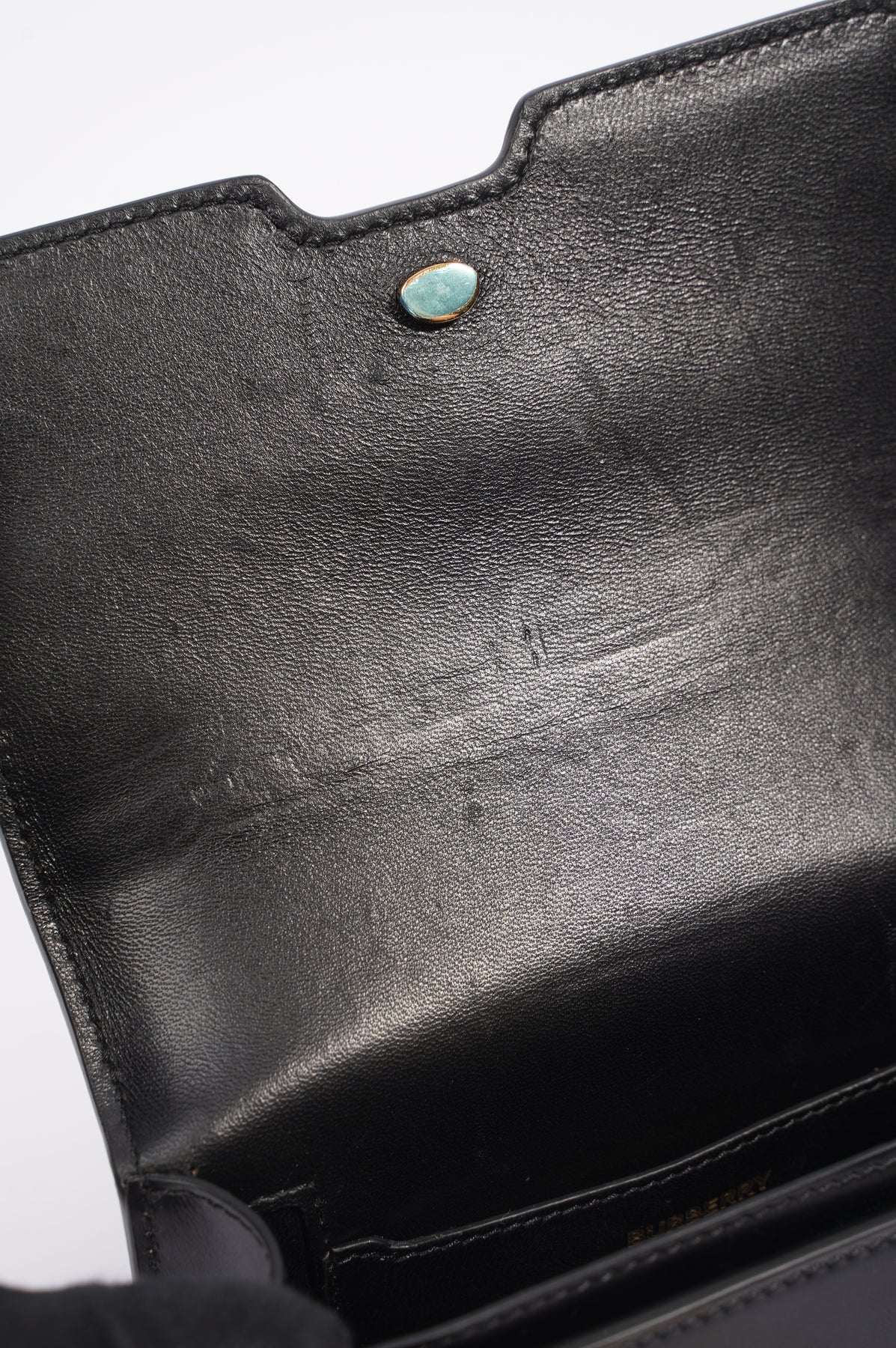 Burberry Tb Chain Detail Belt Bag in Black