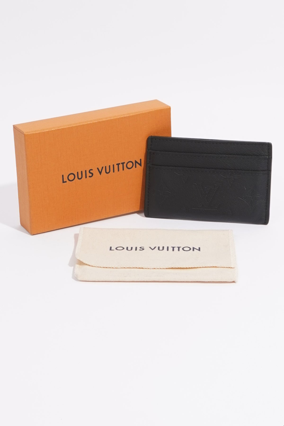 Double Card Holder Monogram Eclipse - Men - Louis Vuitton