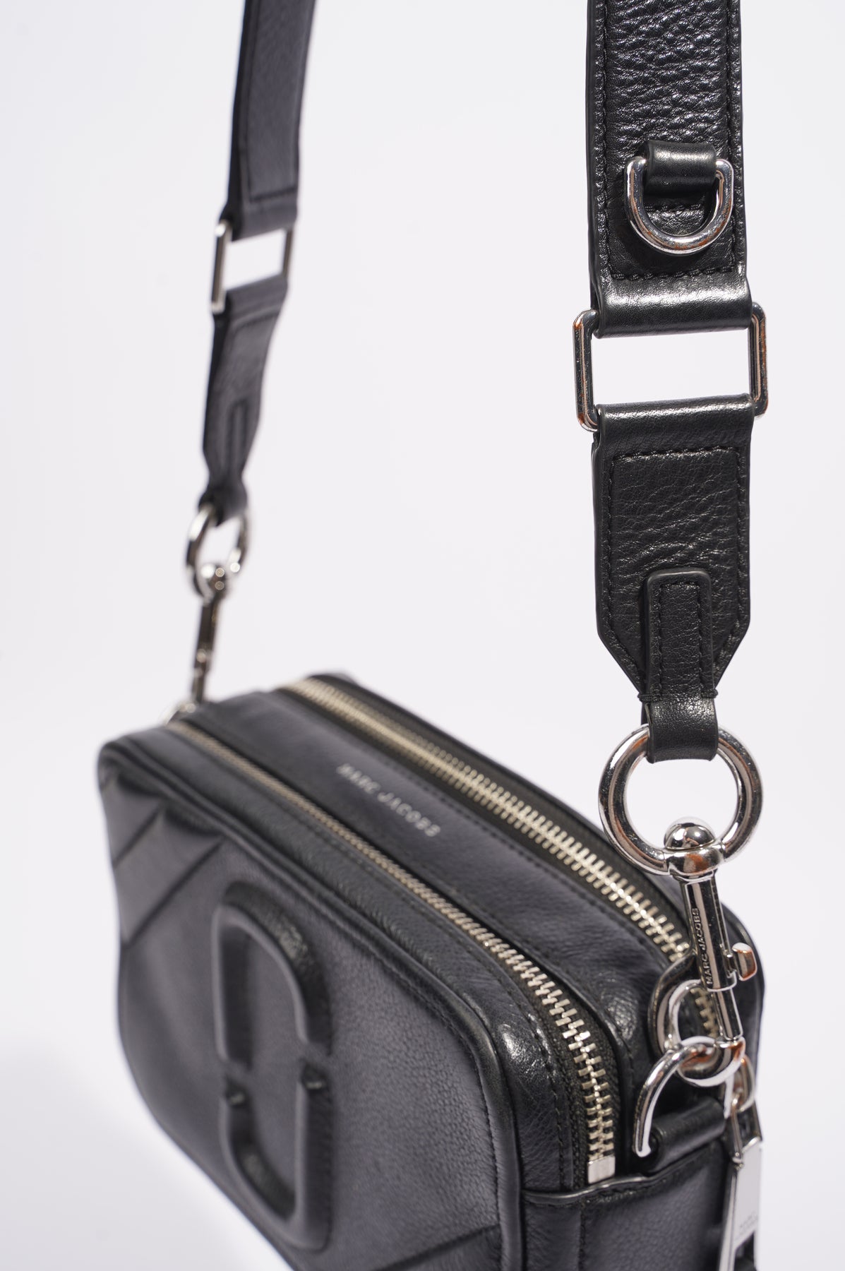 Marc Jacobs Womens Softshot 21 Crossbody Black Leather – Luxe