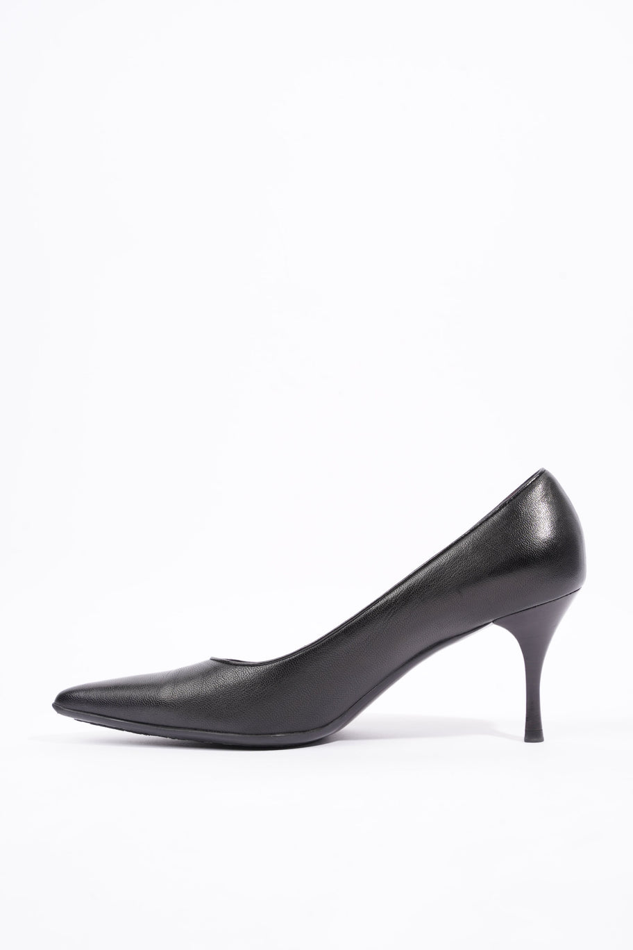 Gucci Womens Leather Pumps Black EU 40.5 / UK 7.5 Image 3