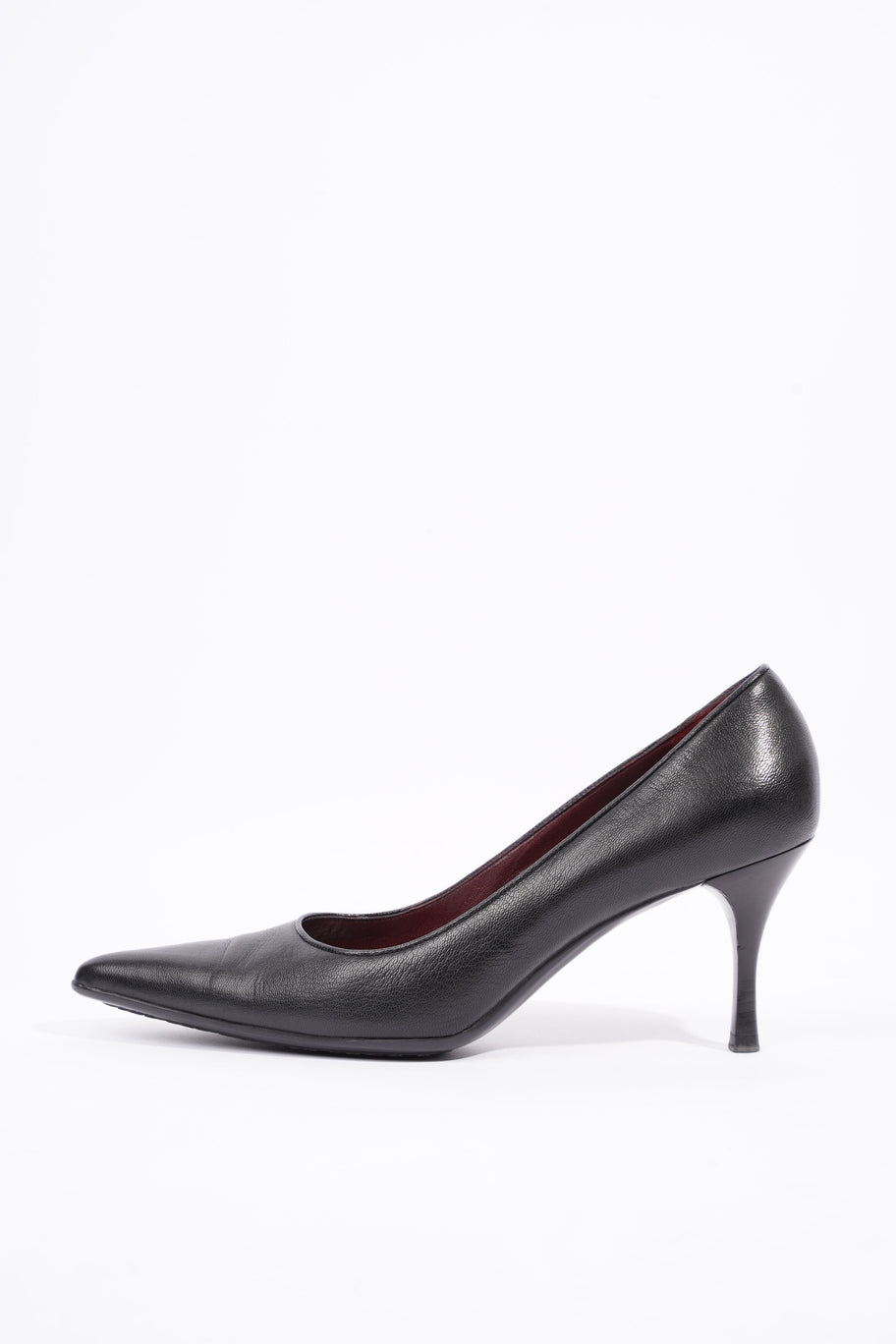 Gucci Womens Leather Pumps Black EU 40.5 / UK 7.5 Image 5