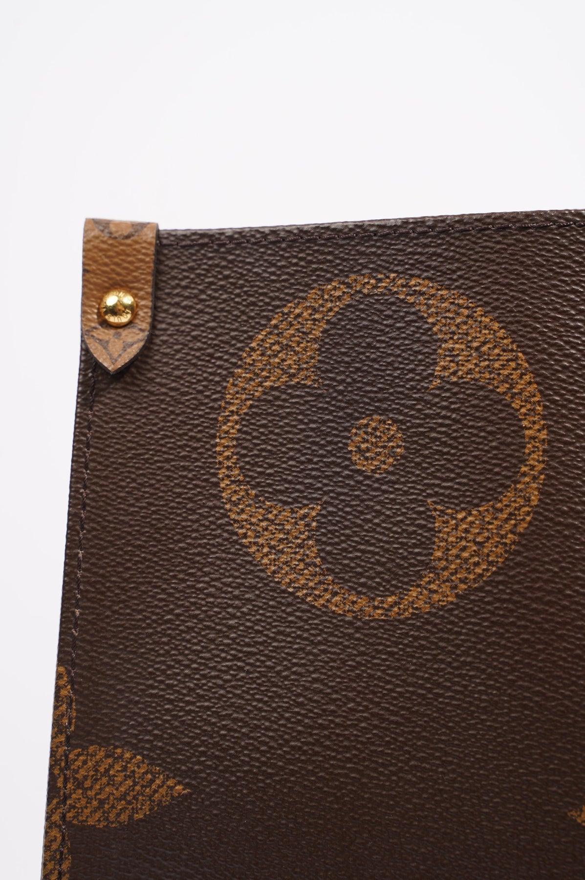 Louis Vuitton Womens On The Go Reverse Monogram Canvas GM – Luxe Collective