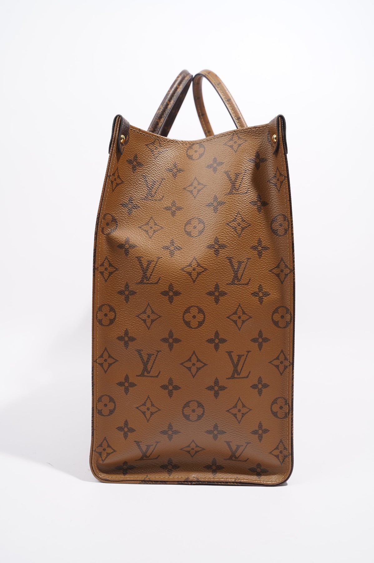 Louis Vuitton Womens On The Go Reverse Monogram Canvas GM – Luxe Collective