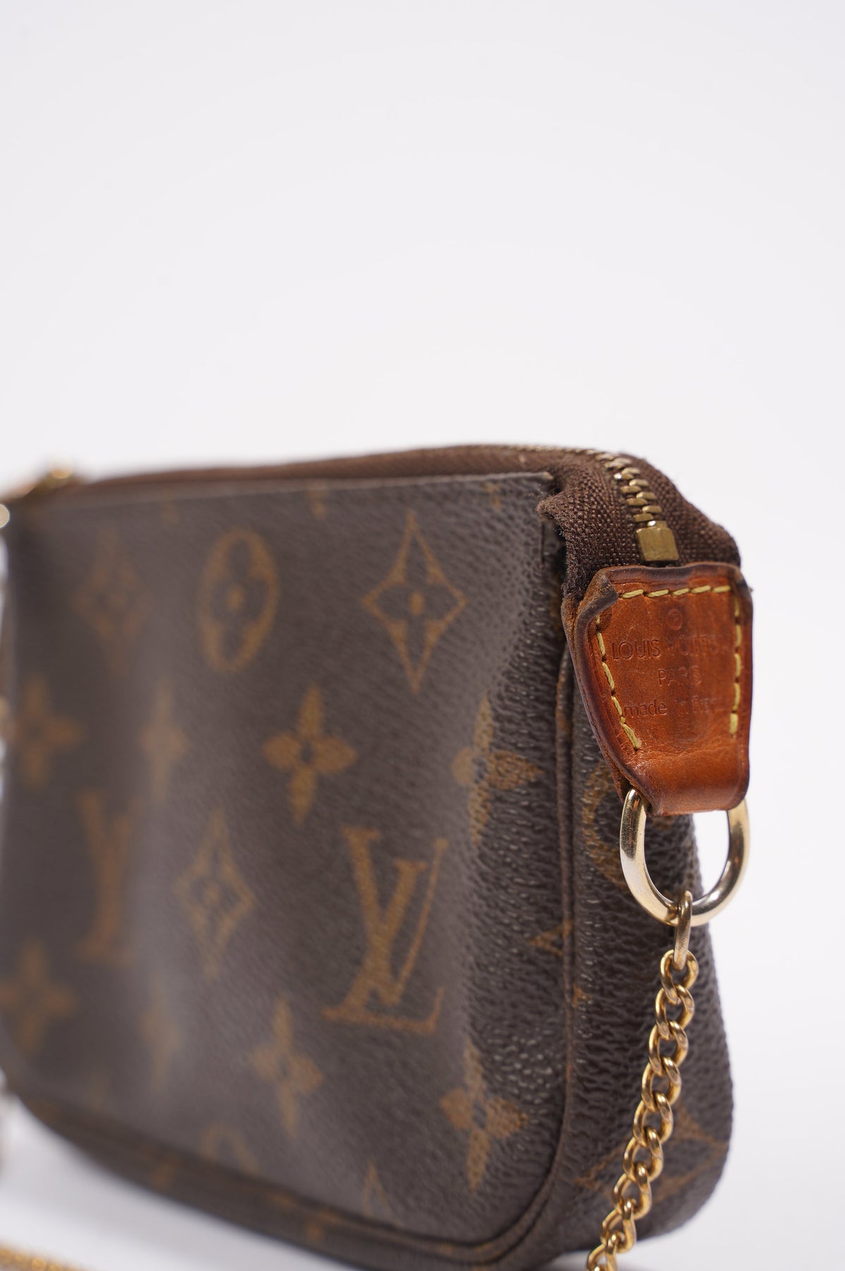 Louis Vuitton Mini Pochette Monogram Bag - Farfetch