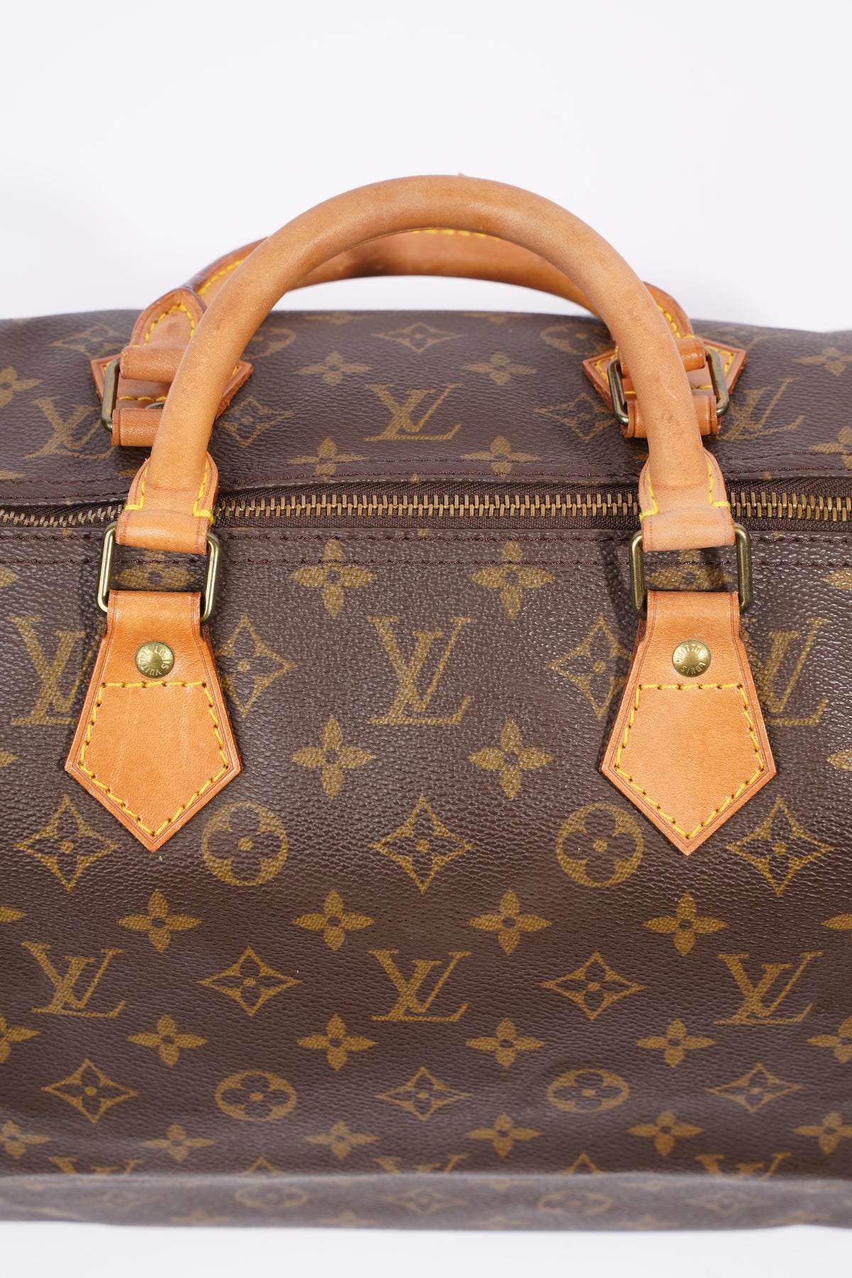 Louis Vuitton Speedy 40 Bandouliere Monogram Canvas Bag
