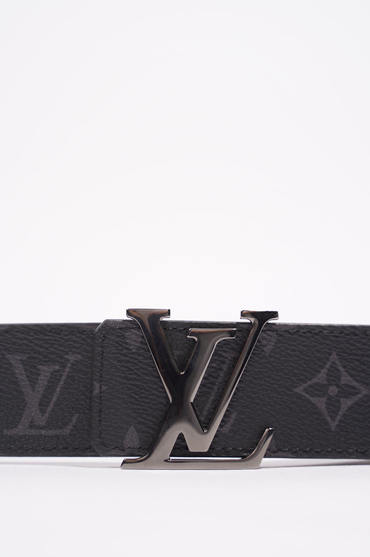 Louis Vuitton Mongoram Canvas Initiales Buckle Belt 90CM Louis Vuitton