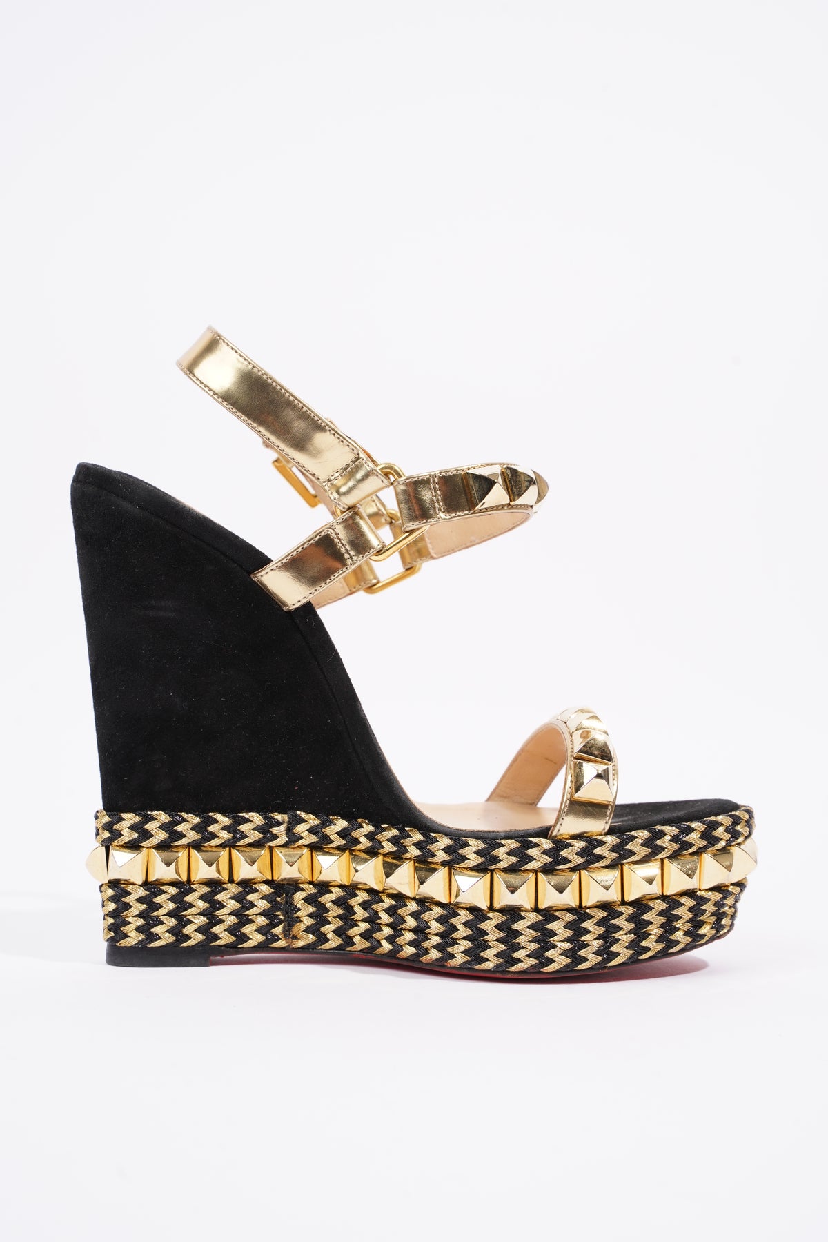 Black and clearance gold wedges