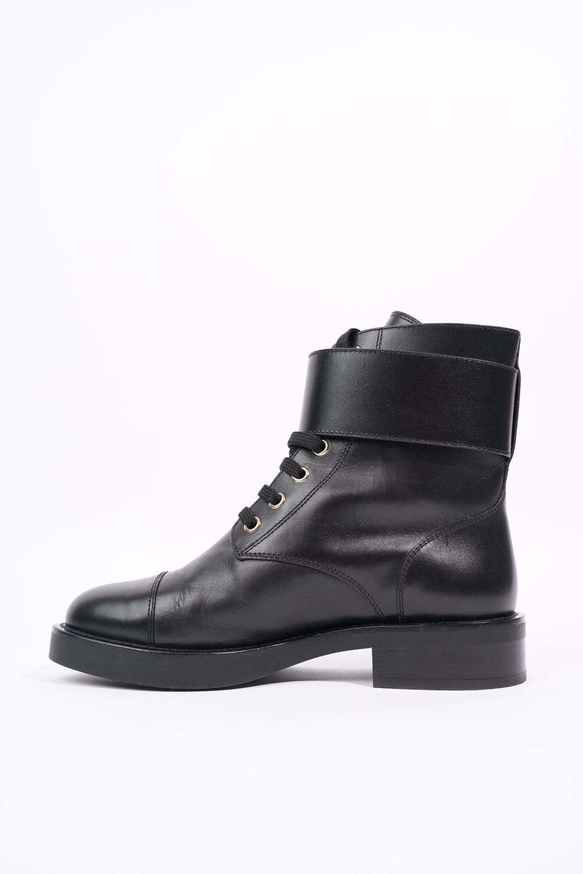 Bota Louis Vuitton Mujer Wonderland Negro / ORO UE 36 / Reino Unido 3