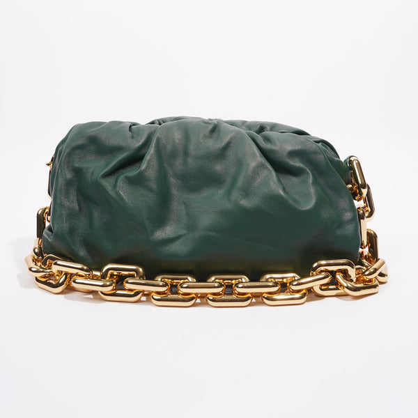 Bottega veneta bag with gold chain hot sale