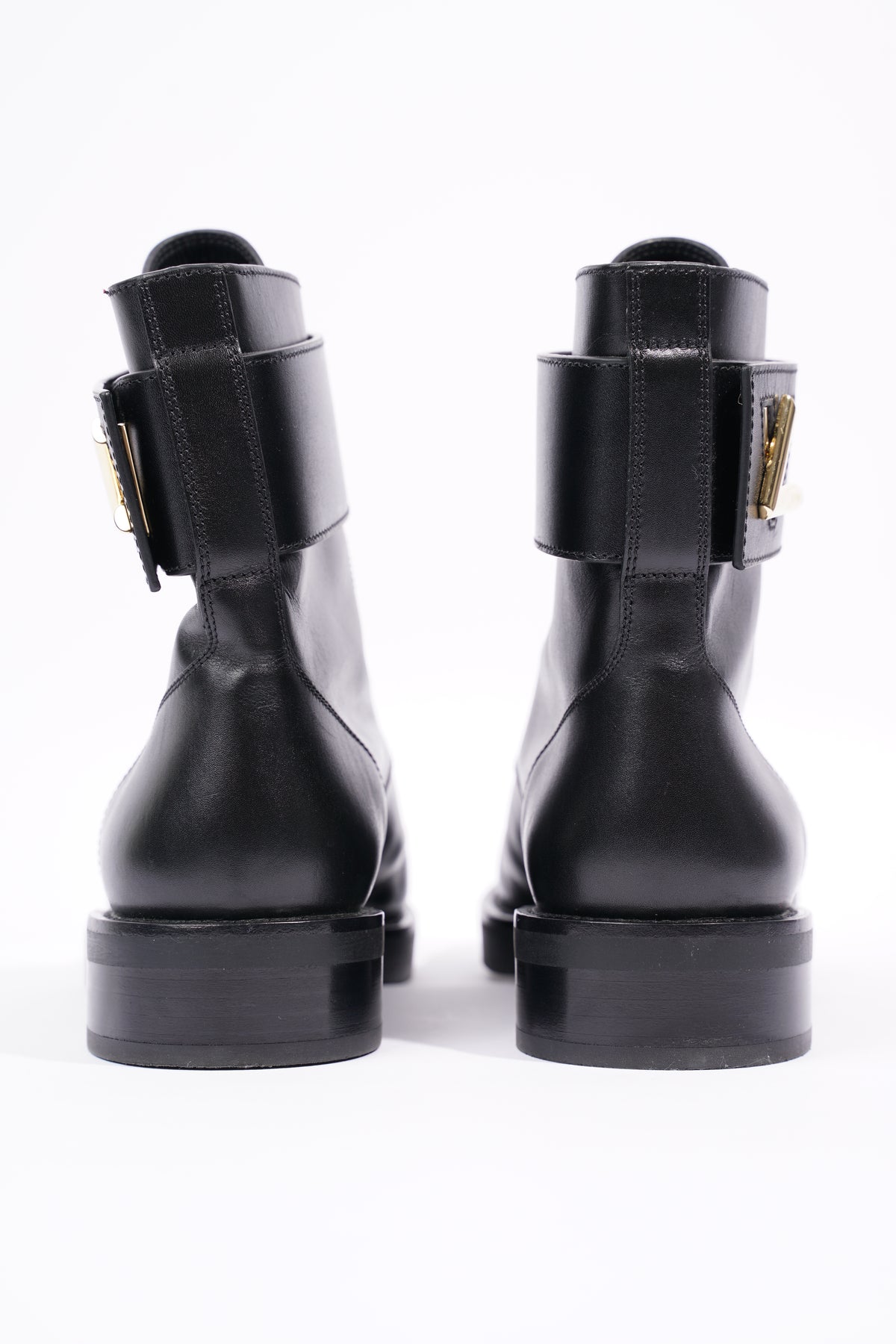 Louis Vuitton Womens Wonderland Boot Black / Gold EU 36 / UK 3