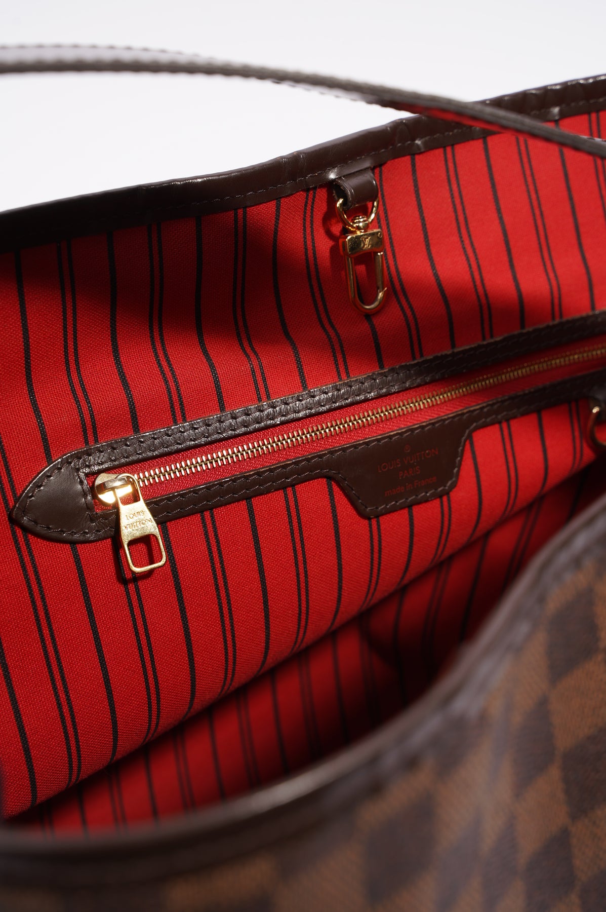Louis Vuitton 2017 pre-owned Damier Ebène Delightful PM Tote Bag