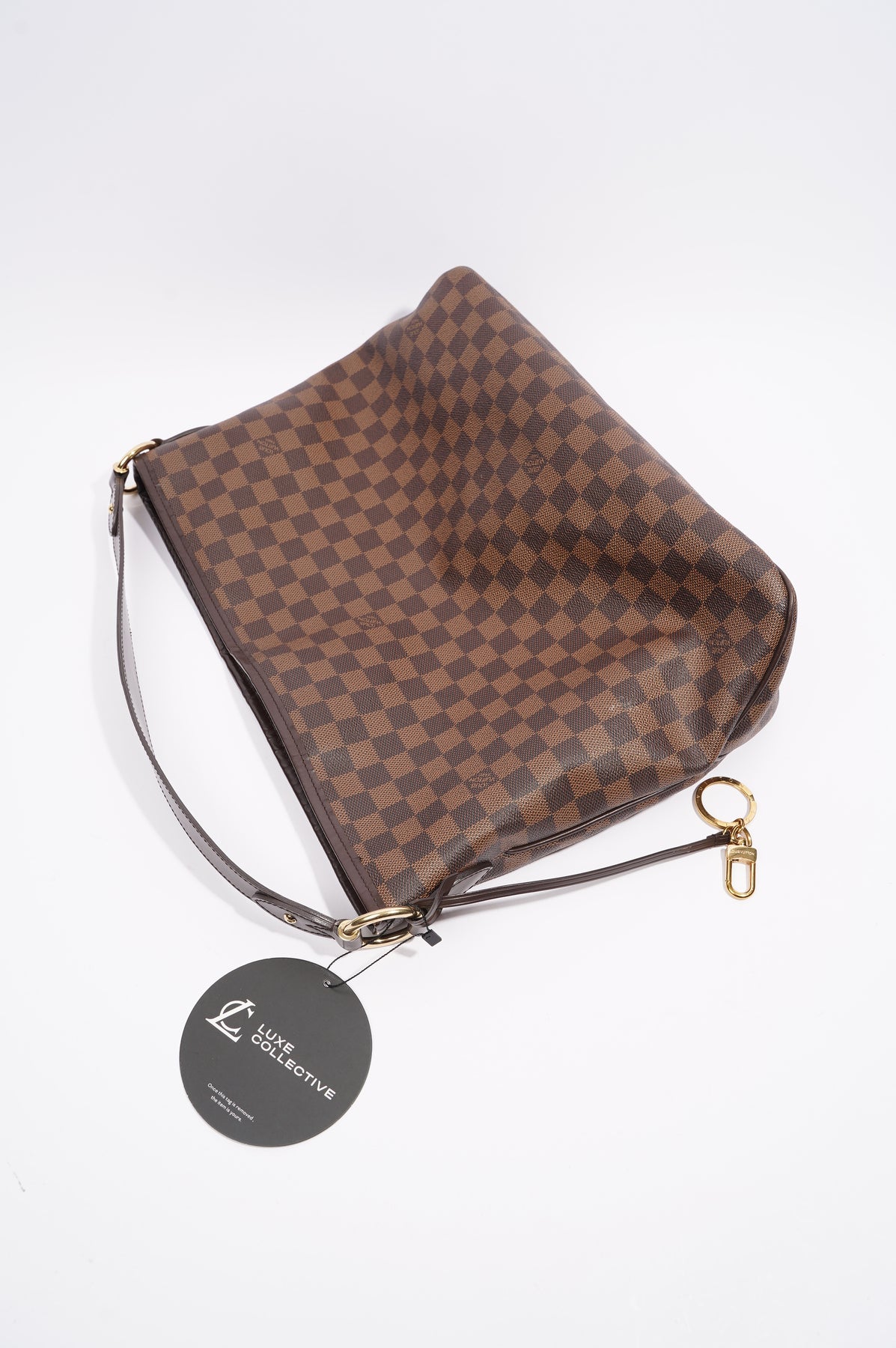Louis Vuitton 2017 pre-owned Damier Ebène Delightful PM Tote Bag - Farfetch